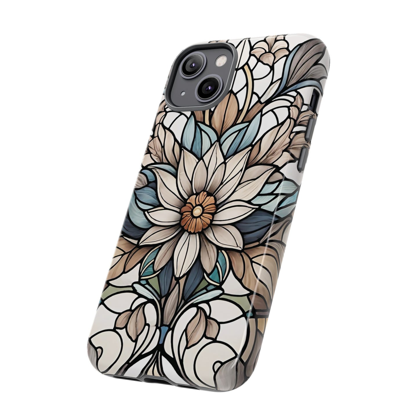 Stained Glass Floral Series 01