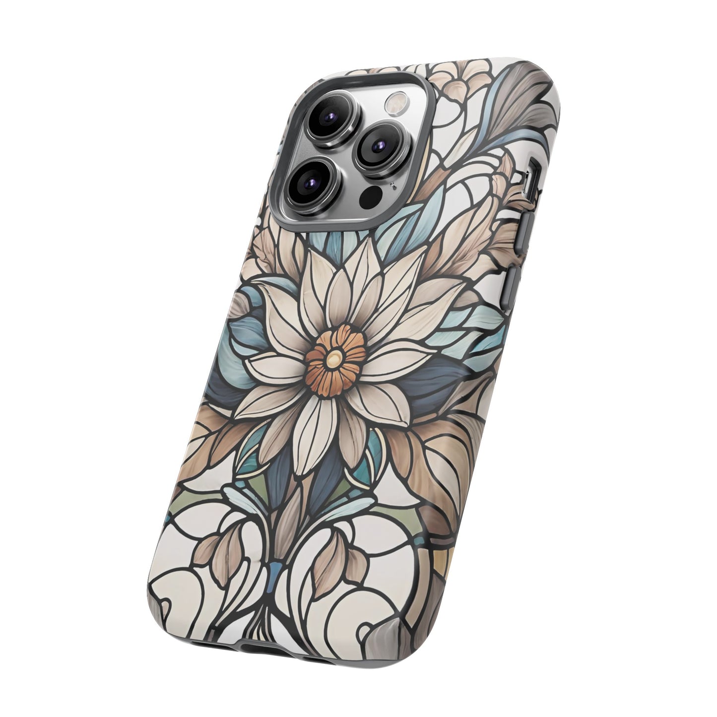 Stained Glass Floral Series 01