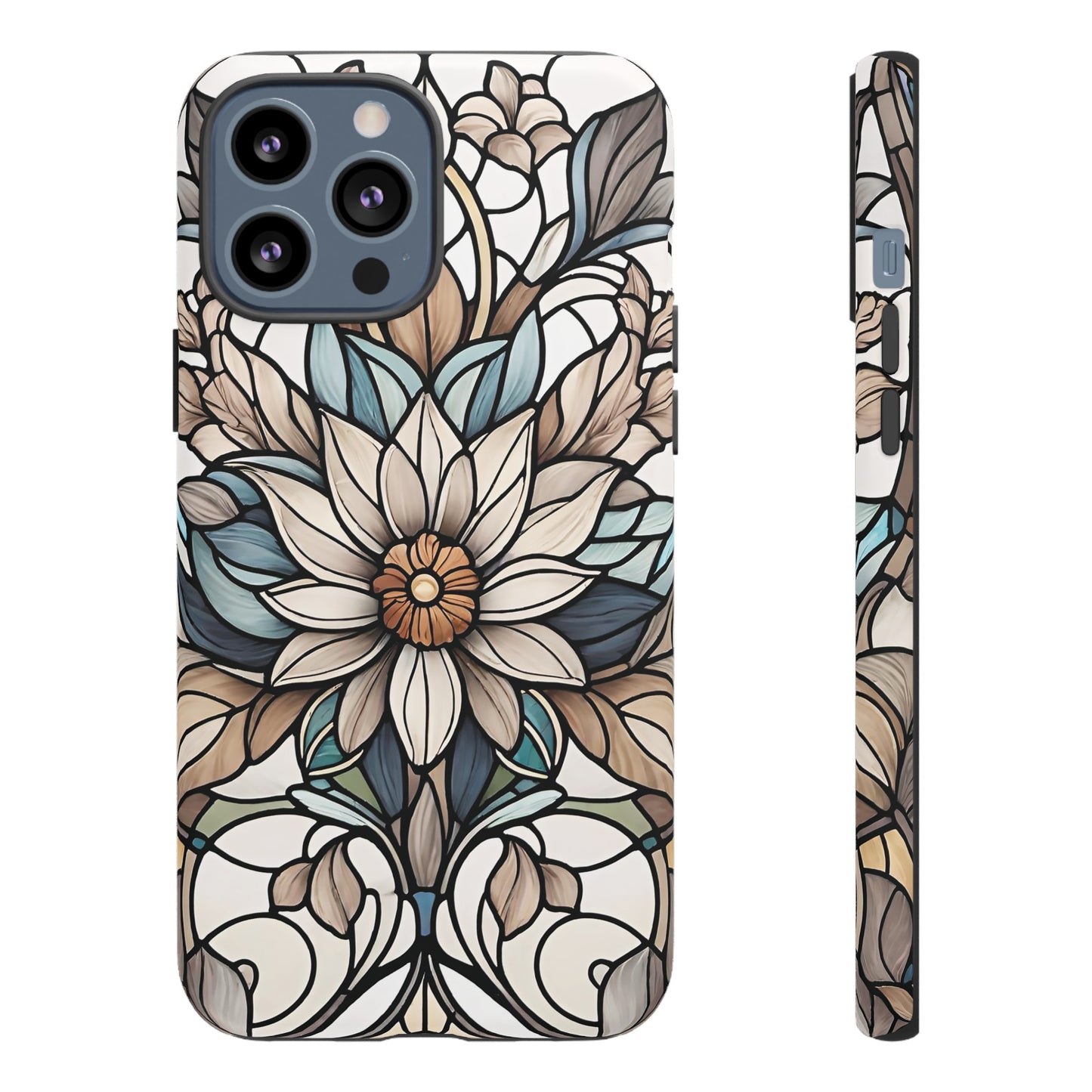 Stained Glass Floral Series 01