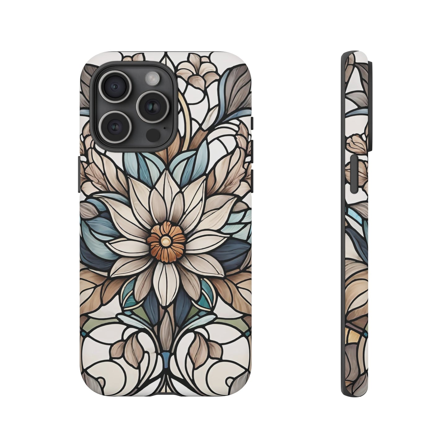 Stained Glass Floral Series 01