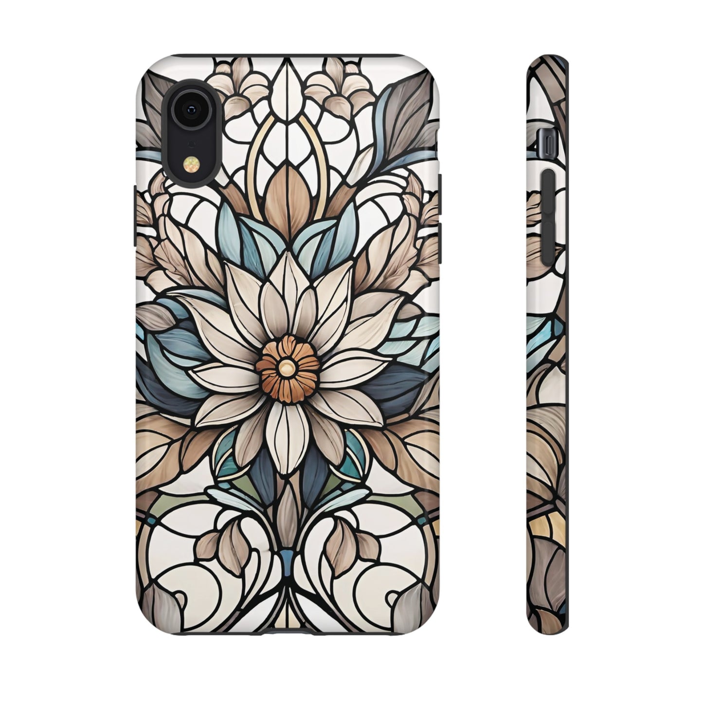 Stained Glass Floral Series 01