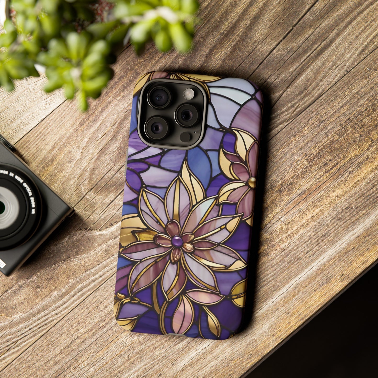 Stained Glass Floral Series 05
