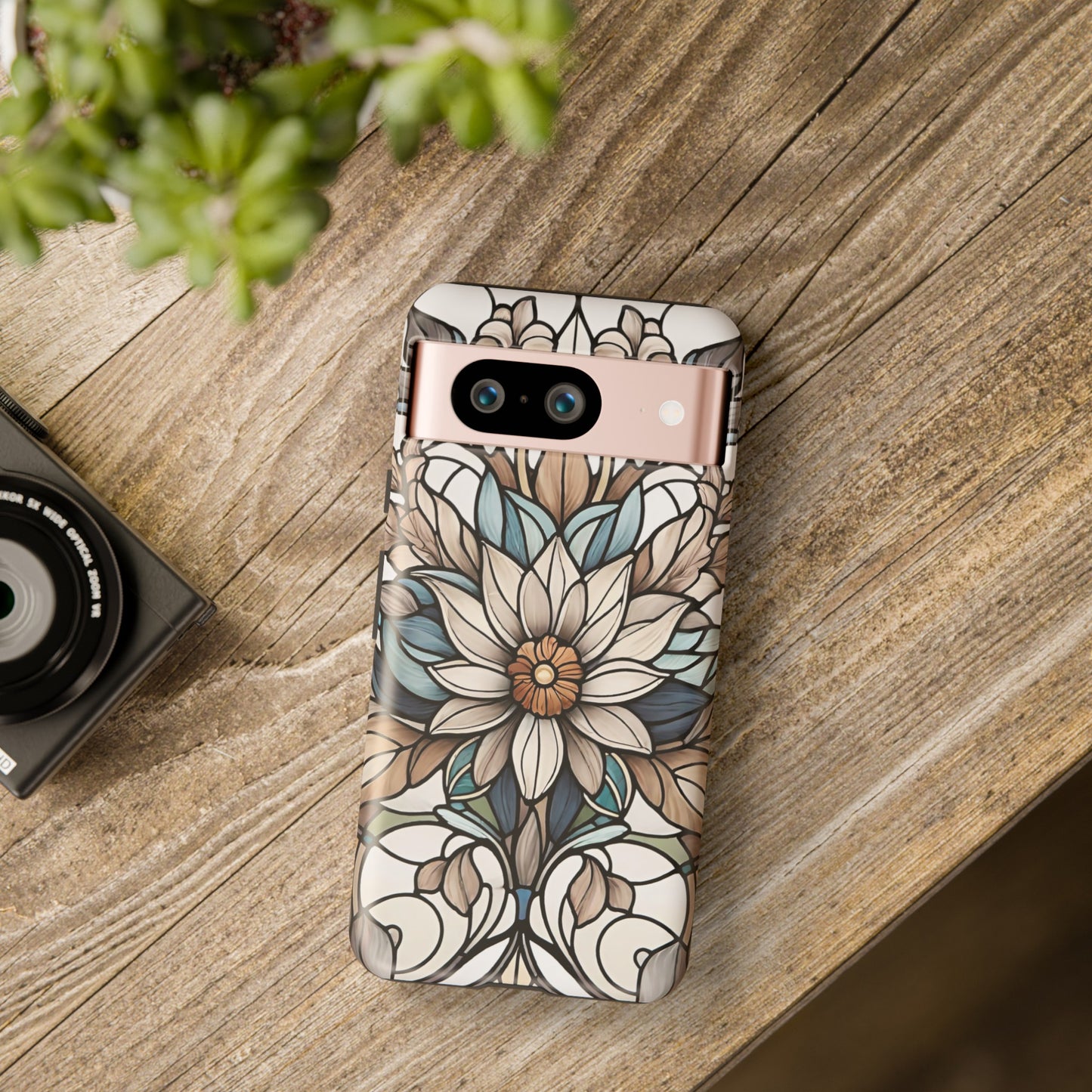 Stained Glass Floral Series 01