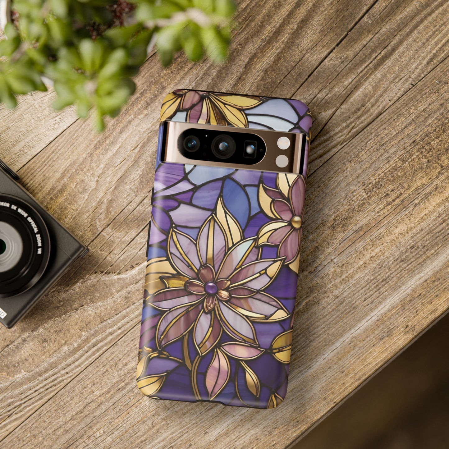 Stained Glass Floral Series 05
