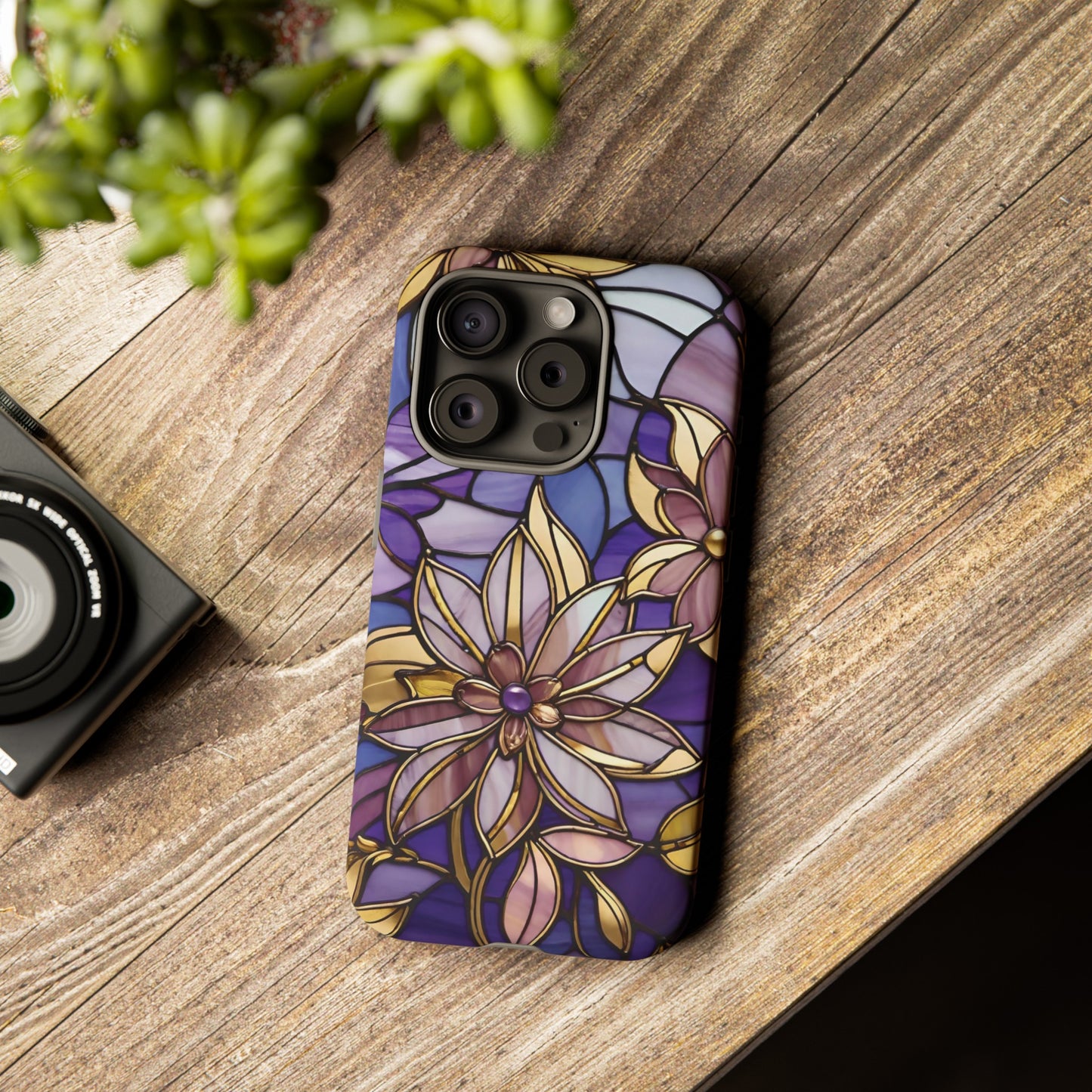 Stained Glass Floral Series 05