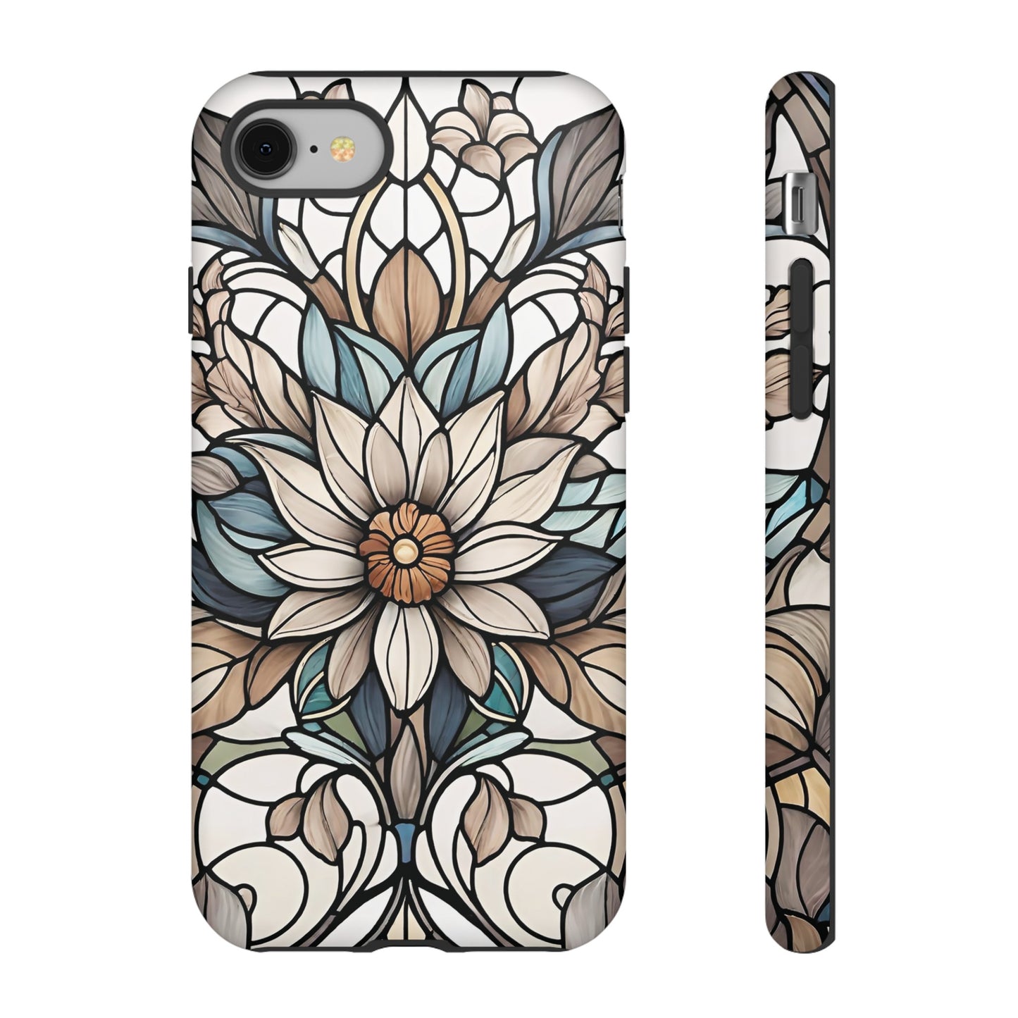 Stained Glass Floral Series 01