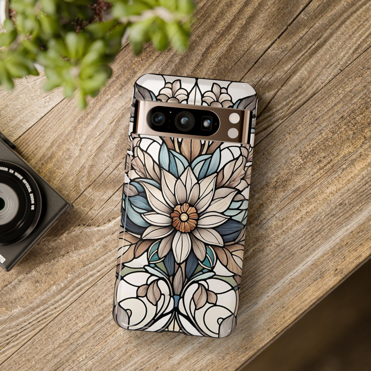 Stained Glass Floral Series 01
