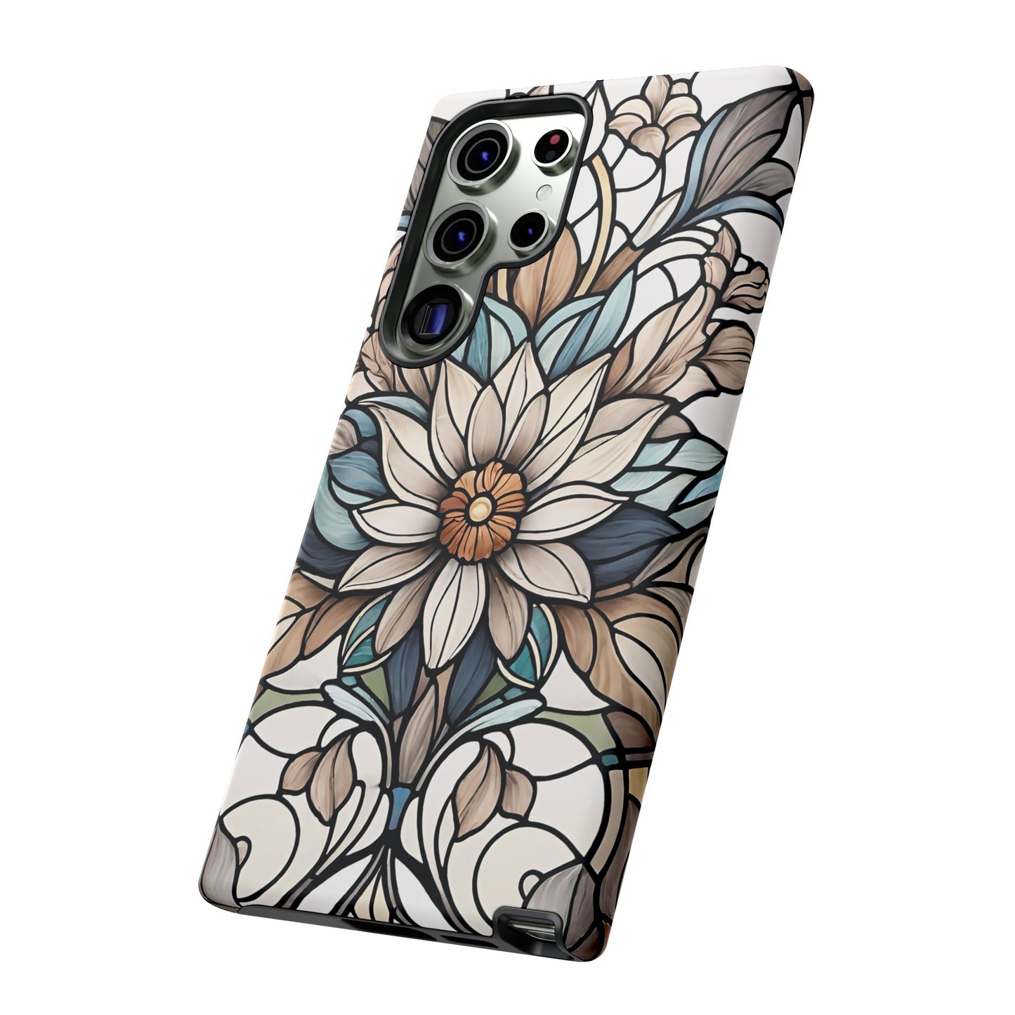 Stained Glass Floral Series 01