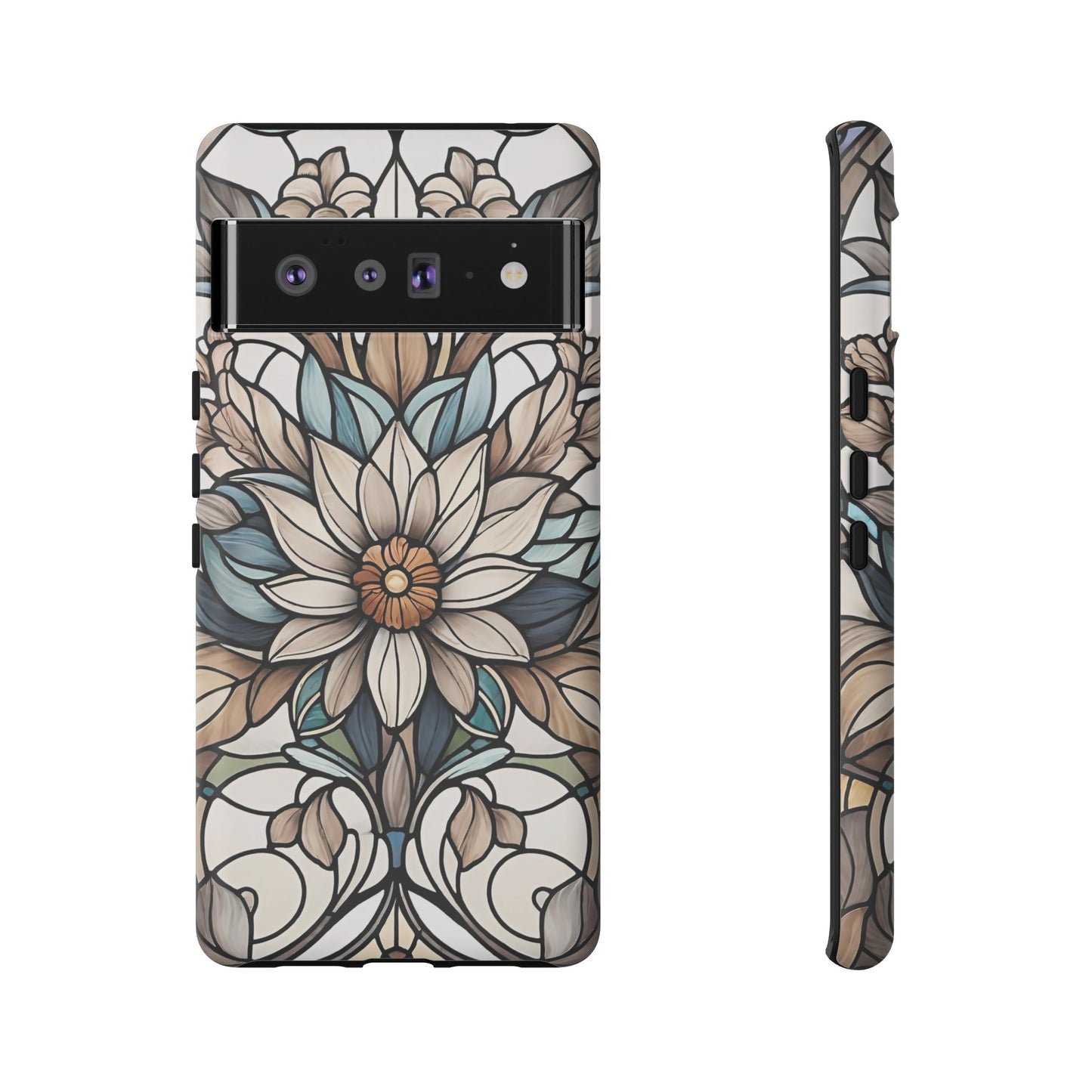 Stained Glass Floral Series 01