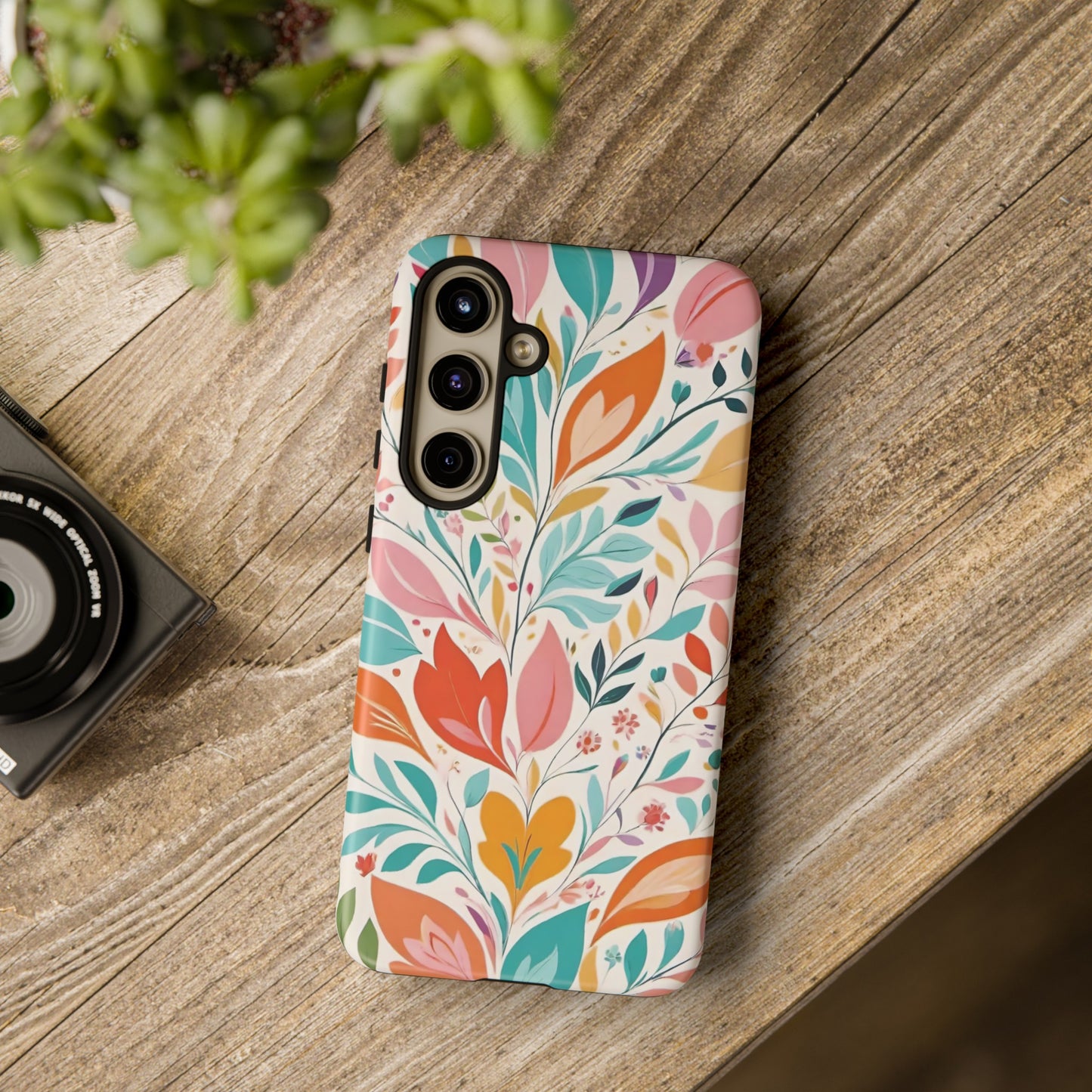 Retro Leaves