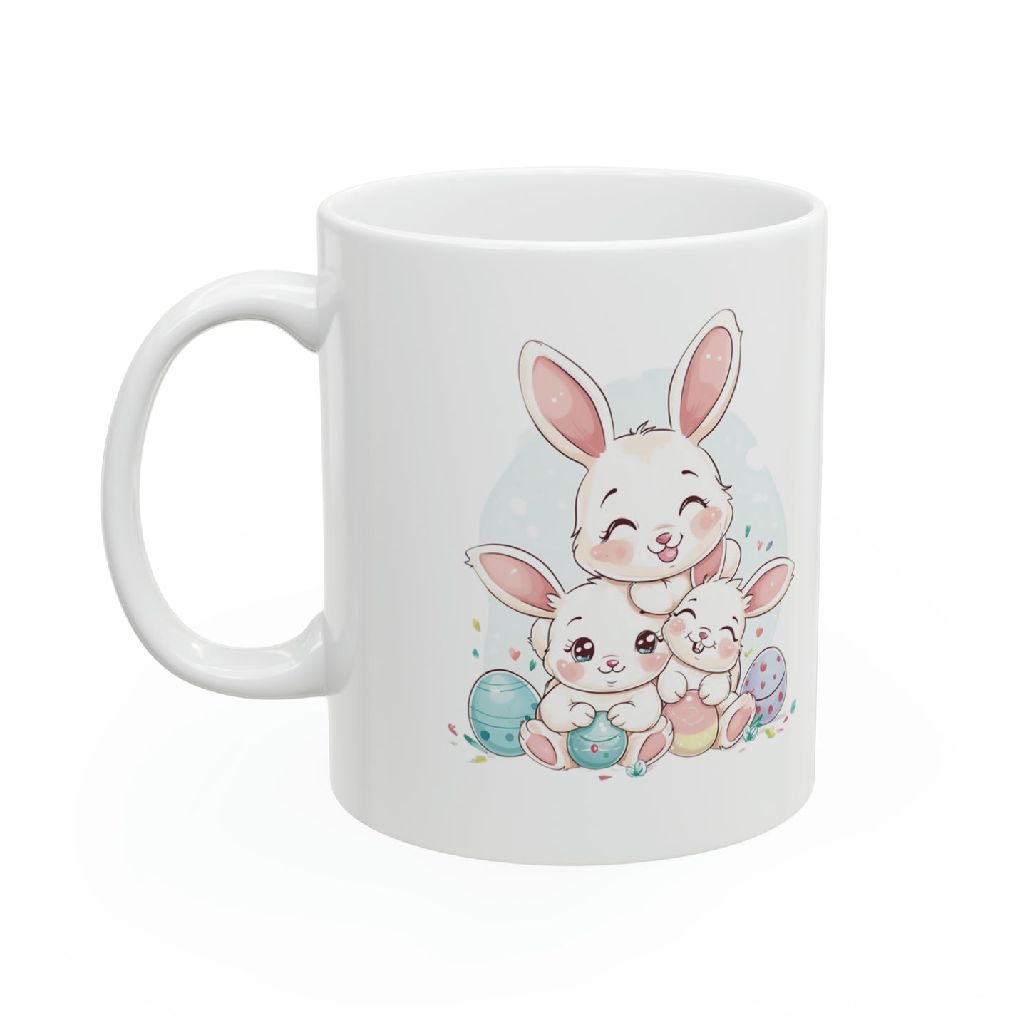 Somebunny Loves You Easter Mug, 11oz - ShadowCrafts Studio