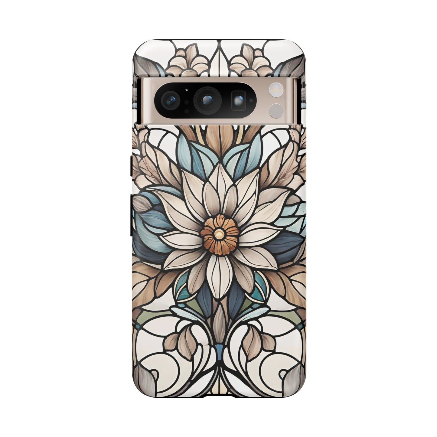 Stained Glass Floral Series 01