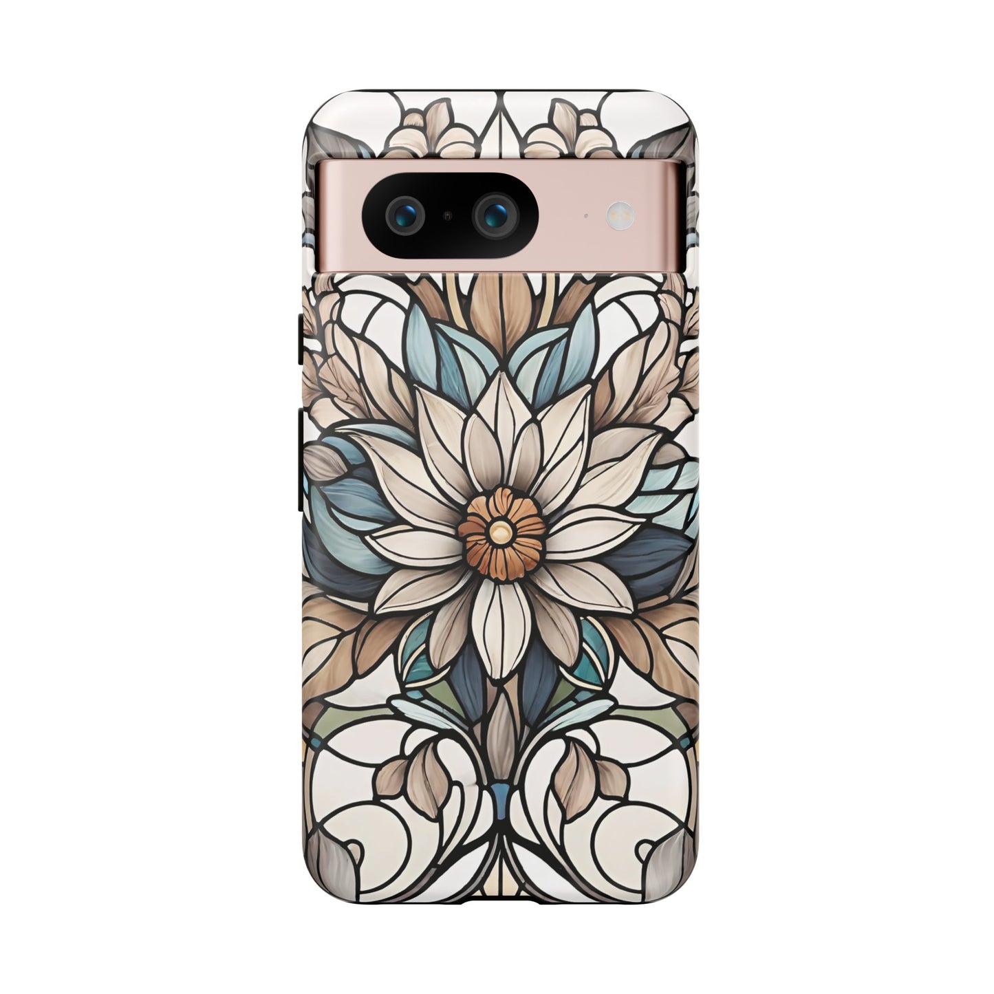 Stained Glass Floral Series 01
