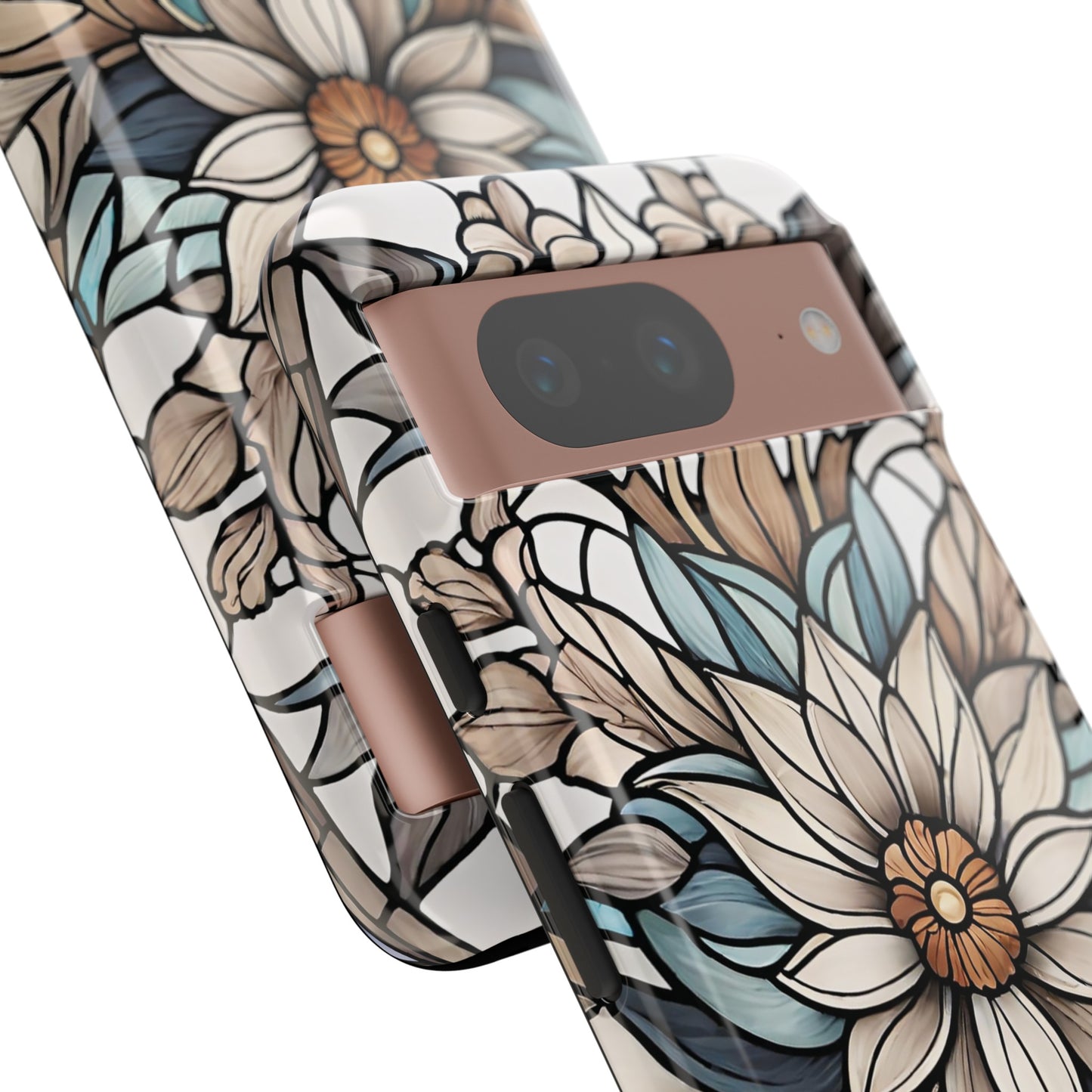 Stained Glass Floral Series 01