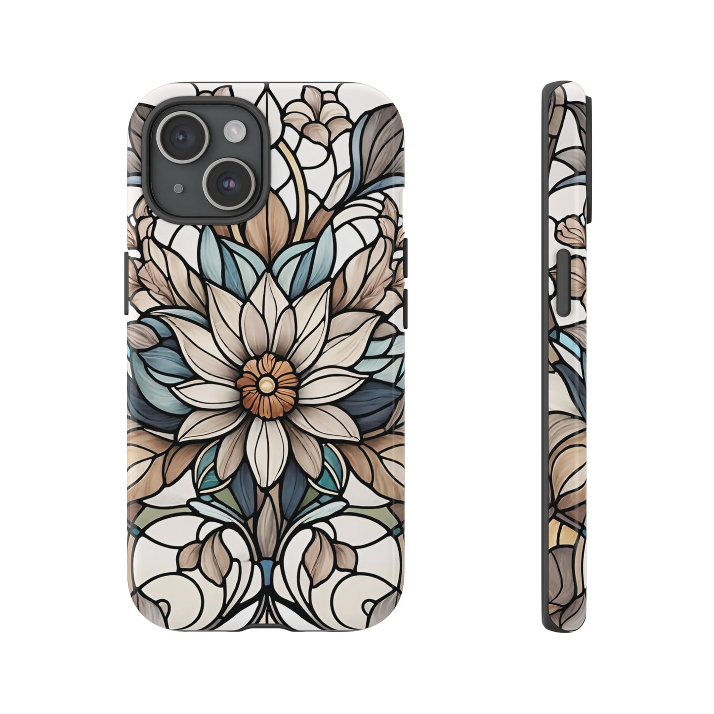 Stained Glass Floral Series 01