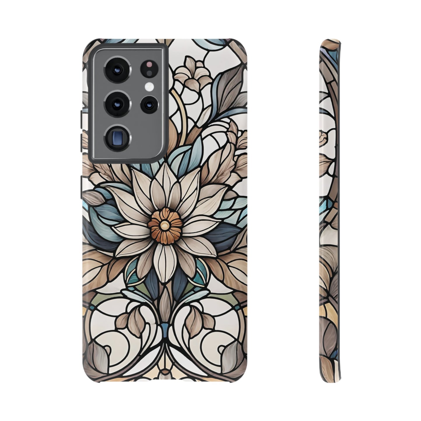 Stained Glass Floral Series 01