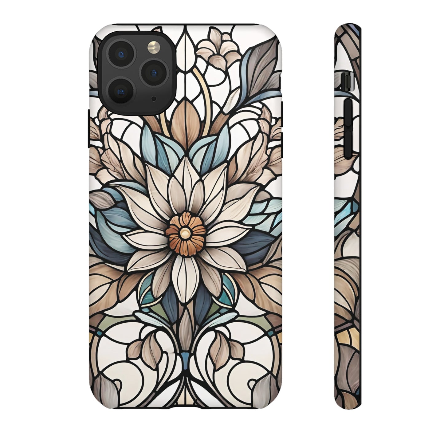 Stained Glass Floral Series 01