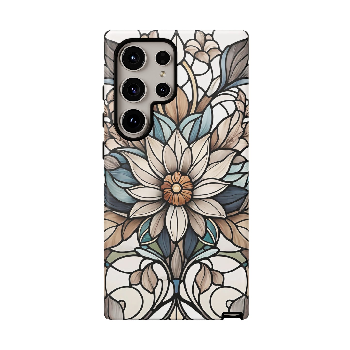 Stained Glass Floral Series 01
