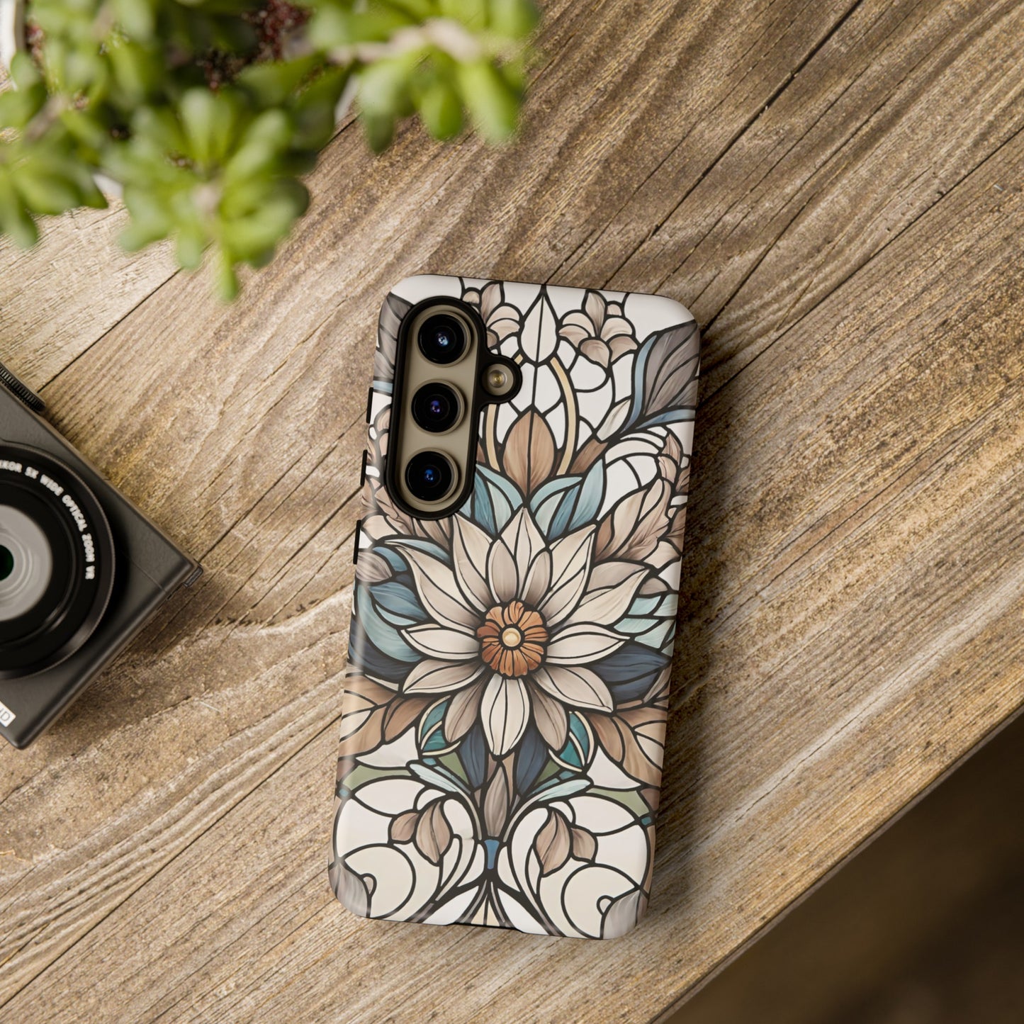 Stained Glass Floral Series 01