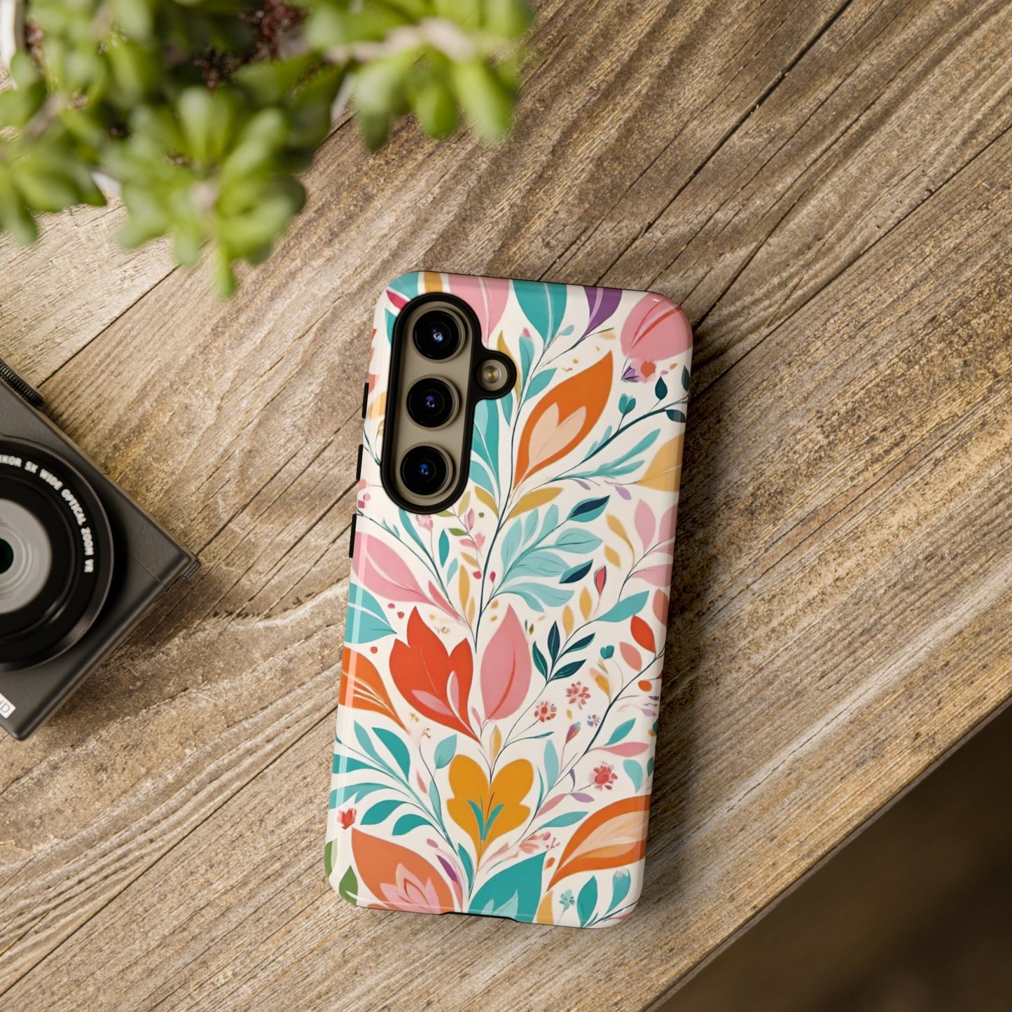 Retro Leaves