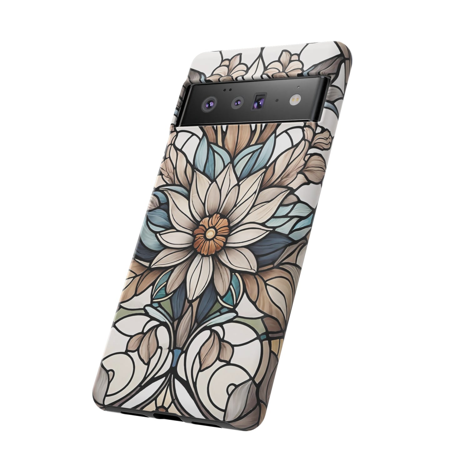 Stained Glass Floral Series 01