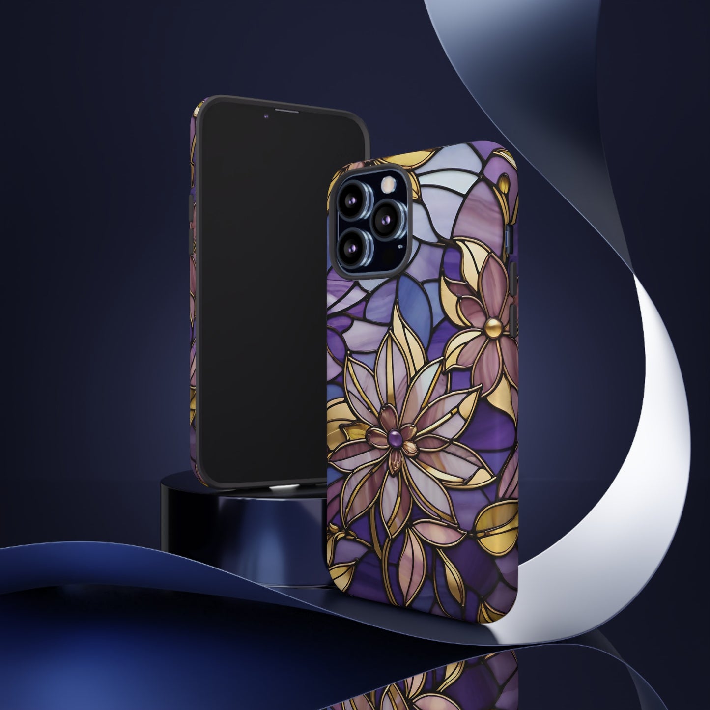 Stained Glass Floral Series 05