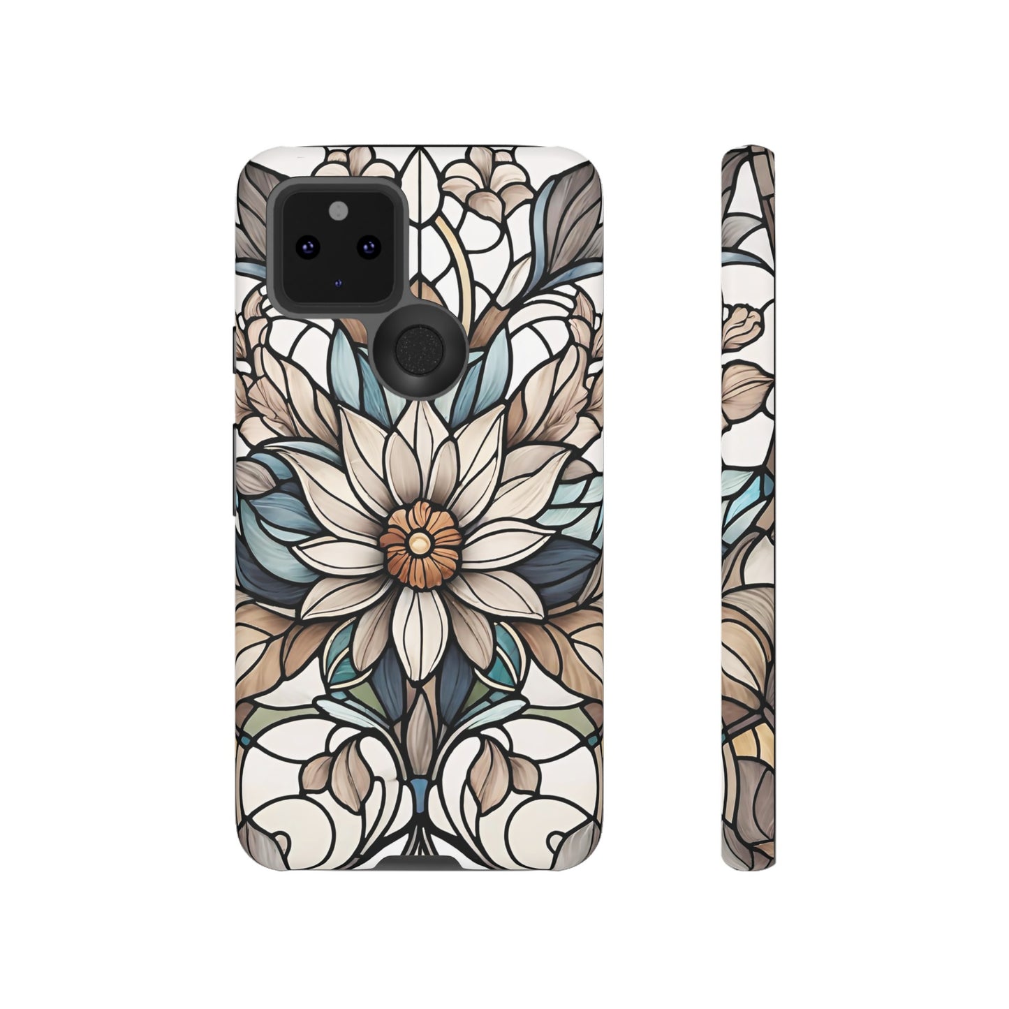 Stained Glass Floral Series 01