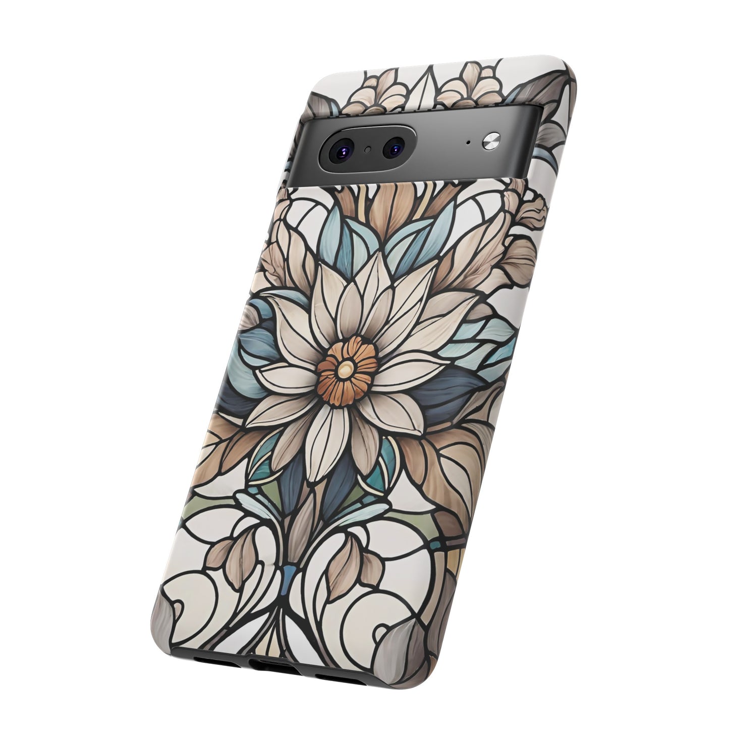 Stained Glass Floral Series 01