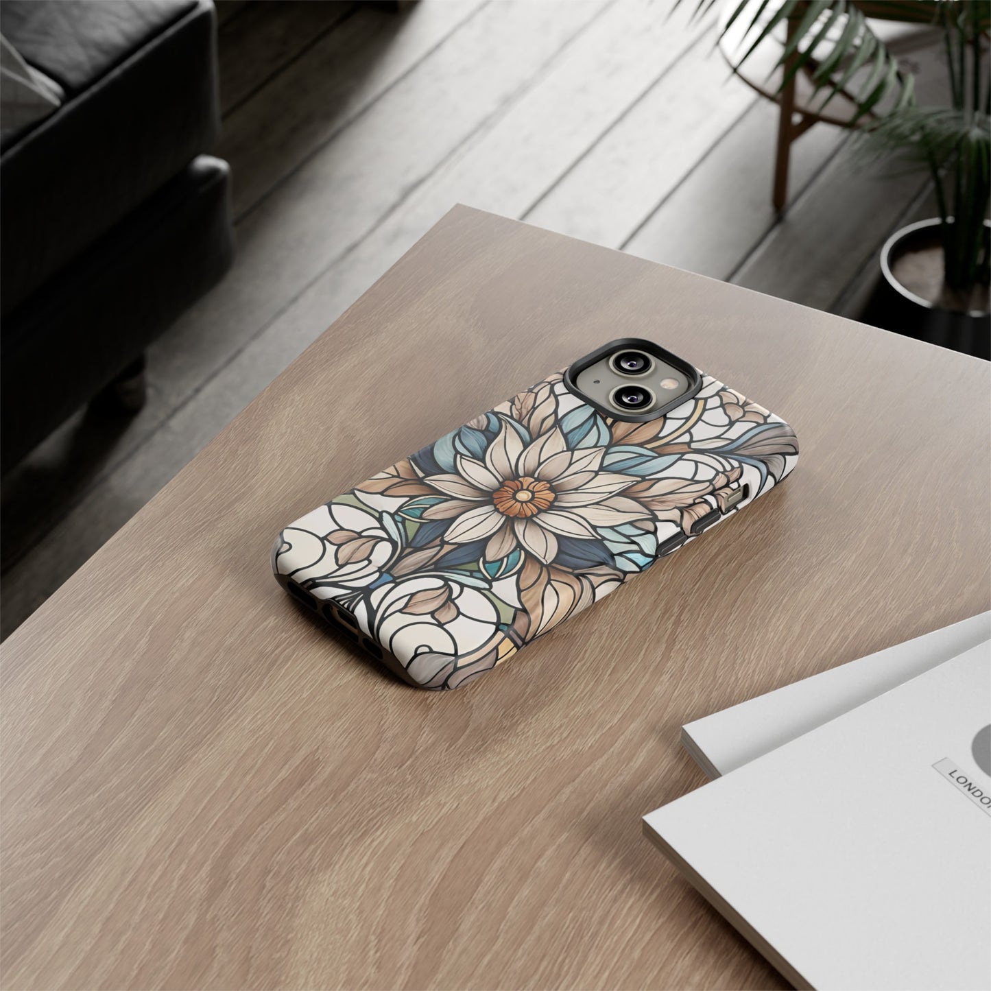 Stained Glass Floral Series 01