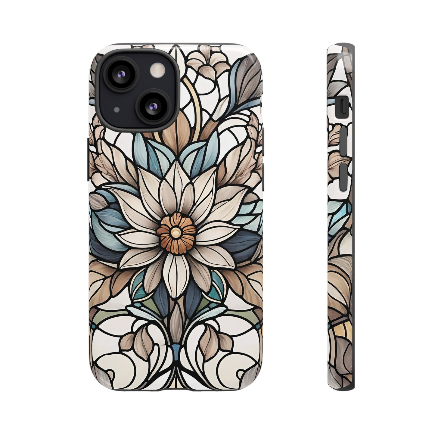 Stained Glass Floral Series 01