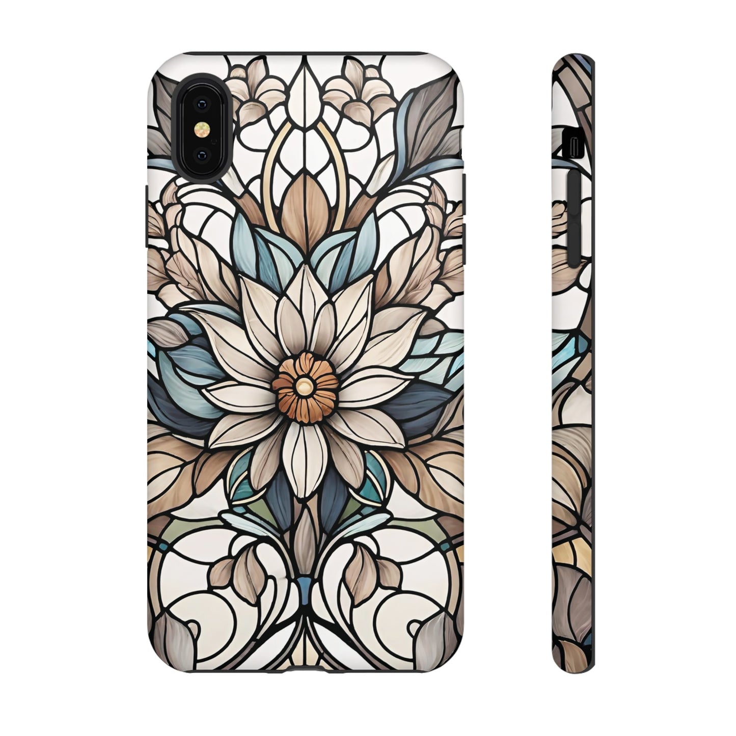 Stained Glass Floral Series 01