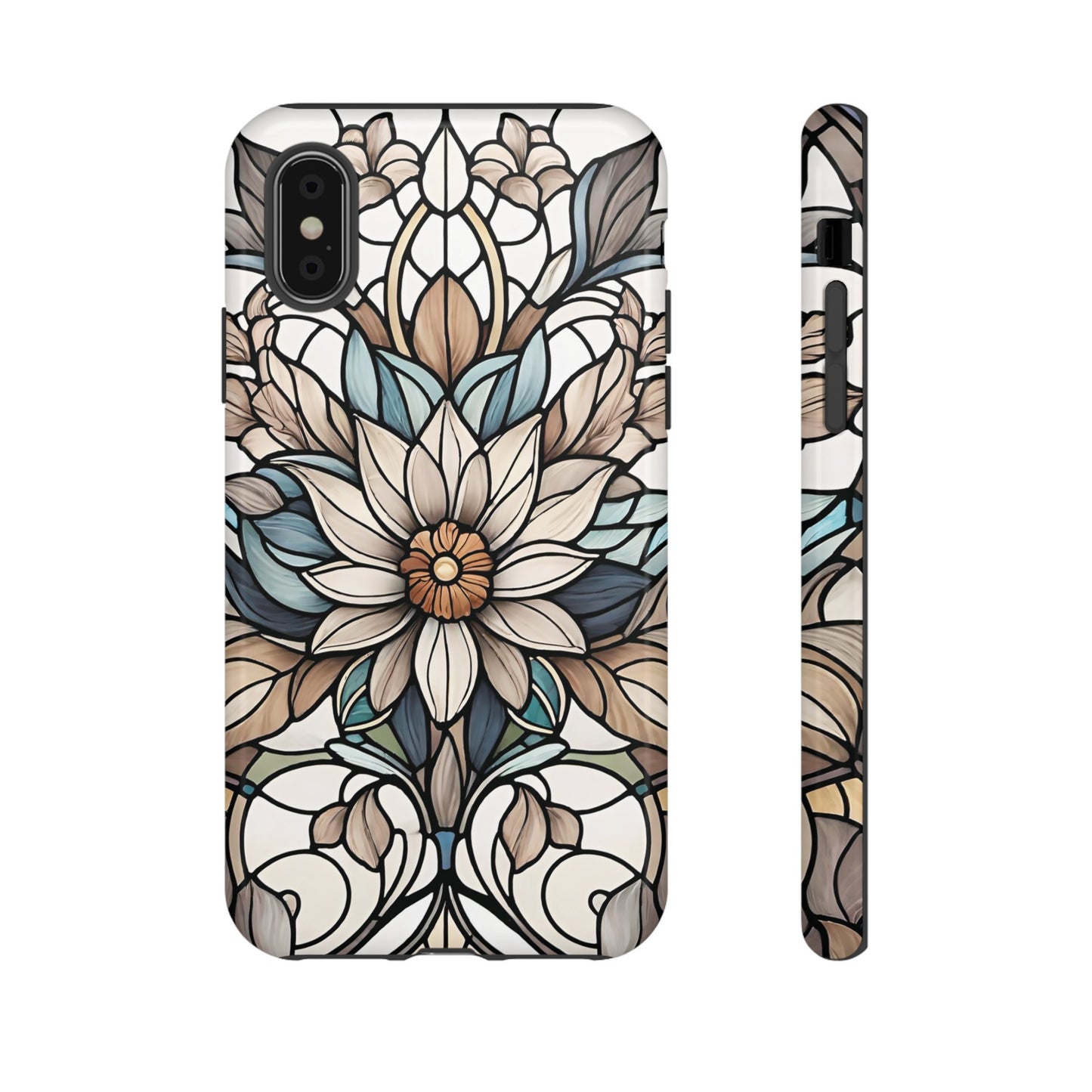 Stained Glass Floral Series 01
