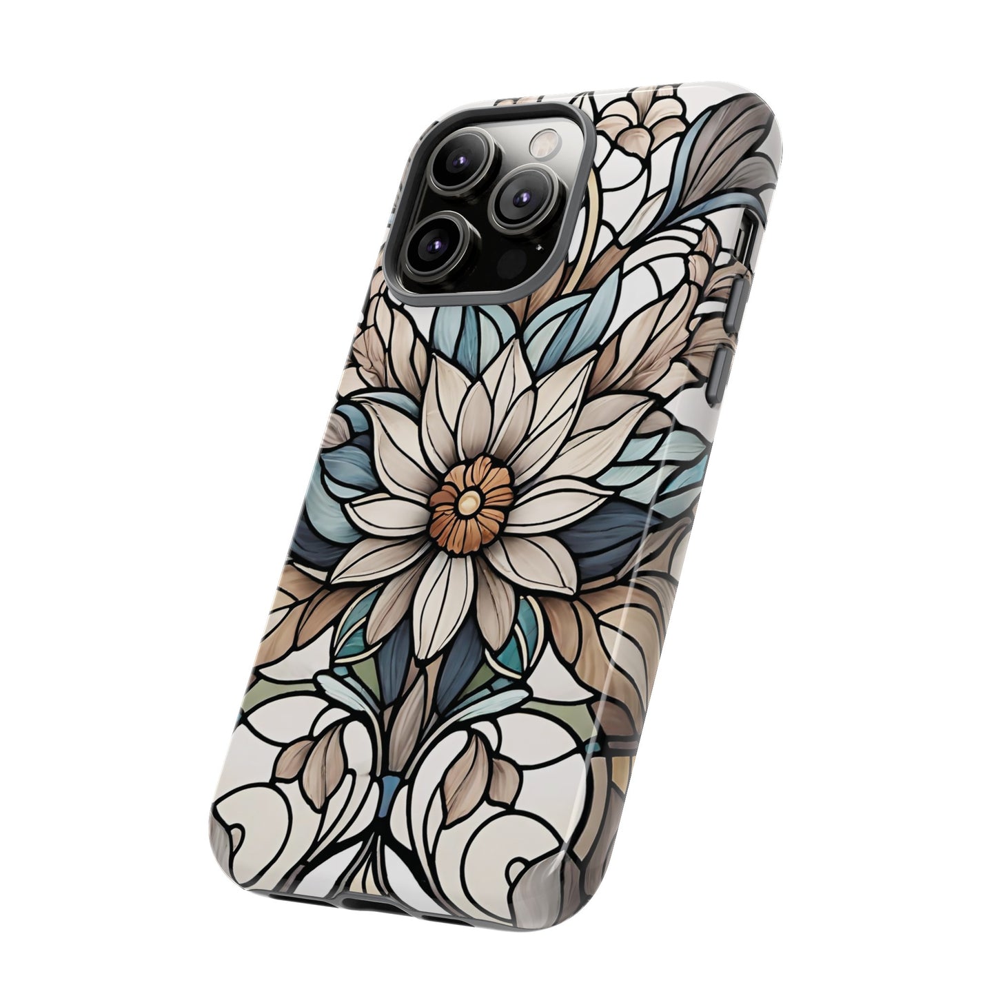 Stained Glass Floral Series 01