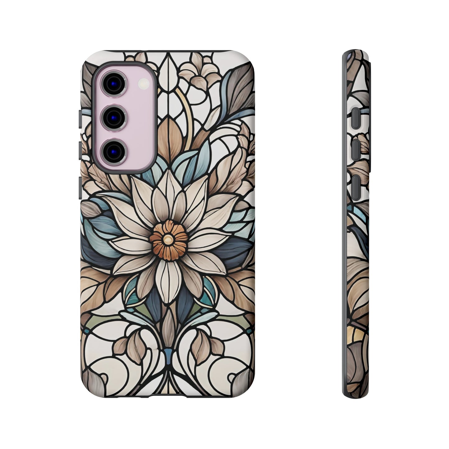 Stained Glass Floral Series 01