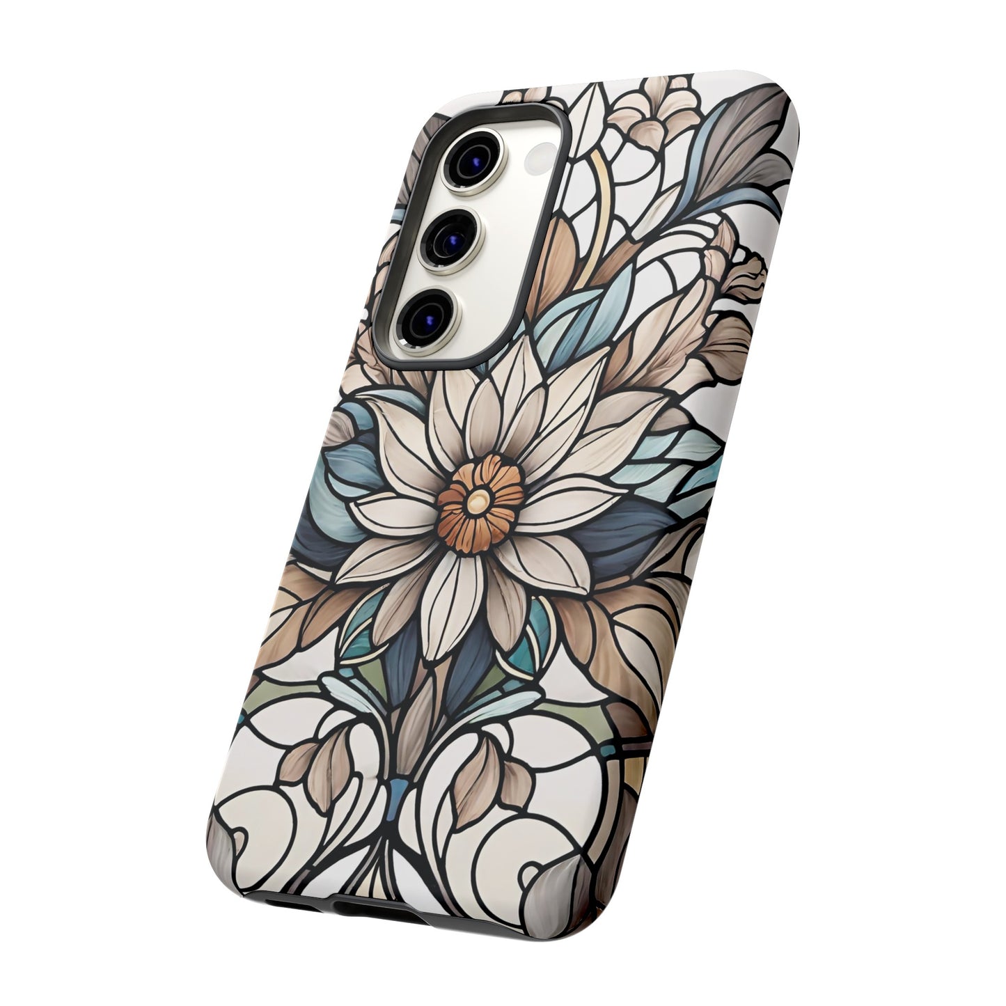Stained Glass Floral Series 01