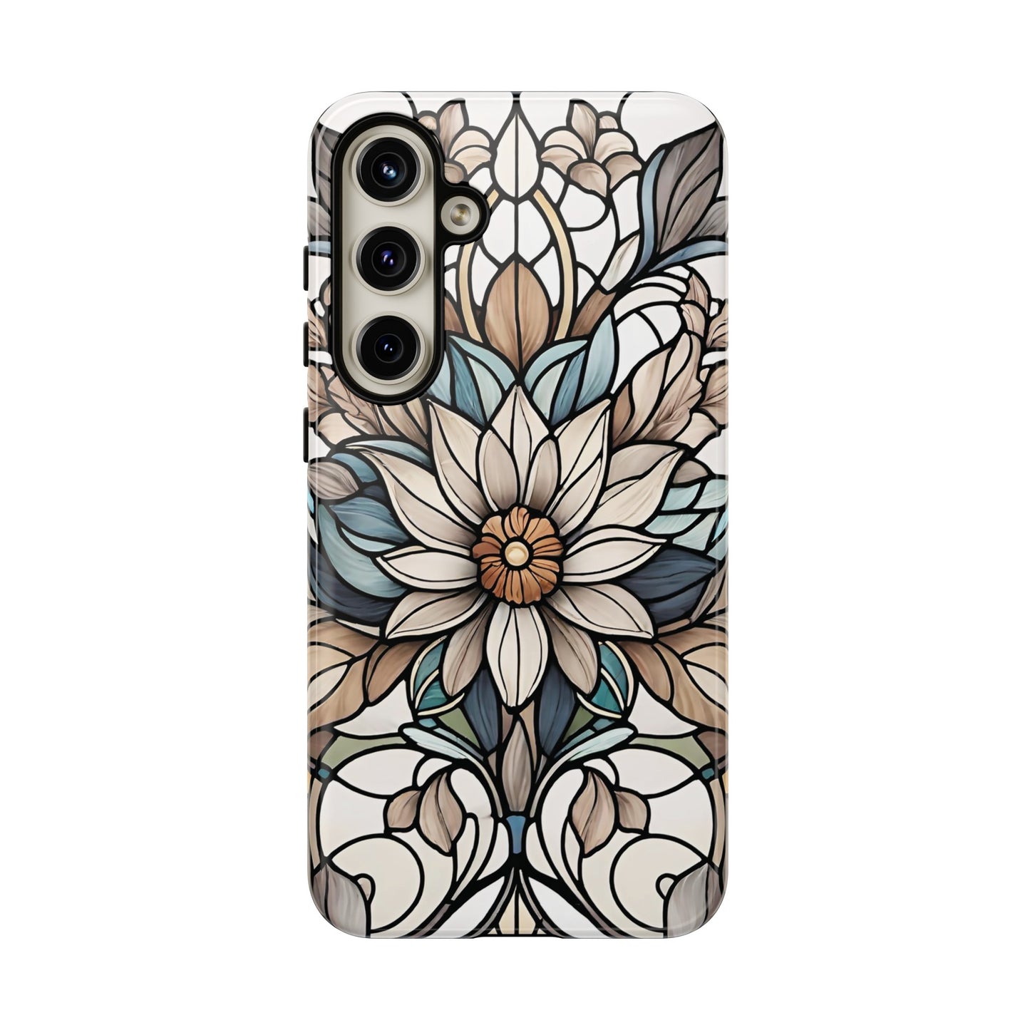 Stained Glass Floral Series 01