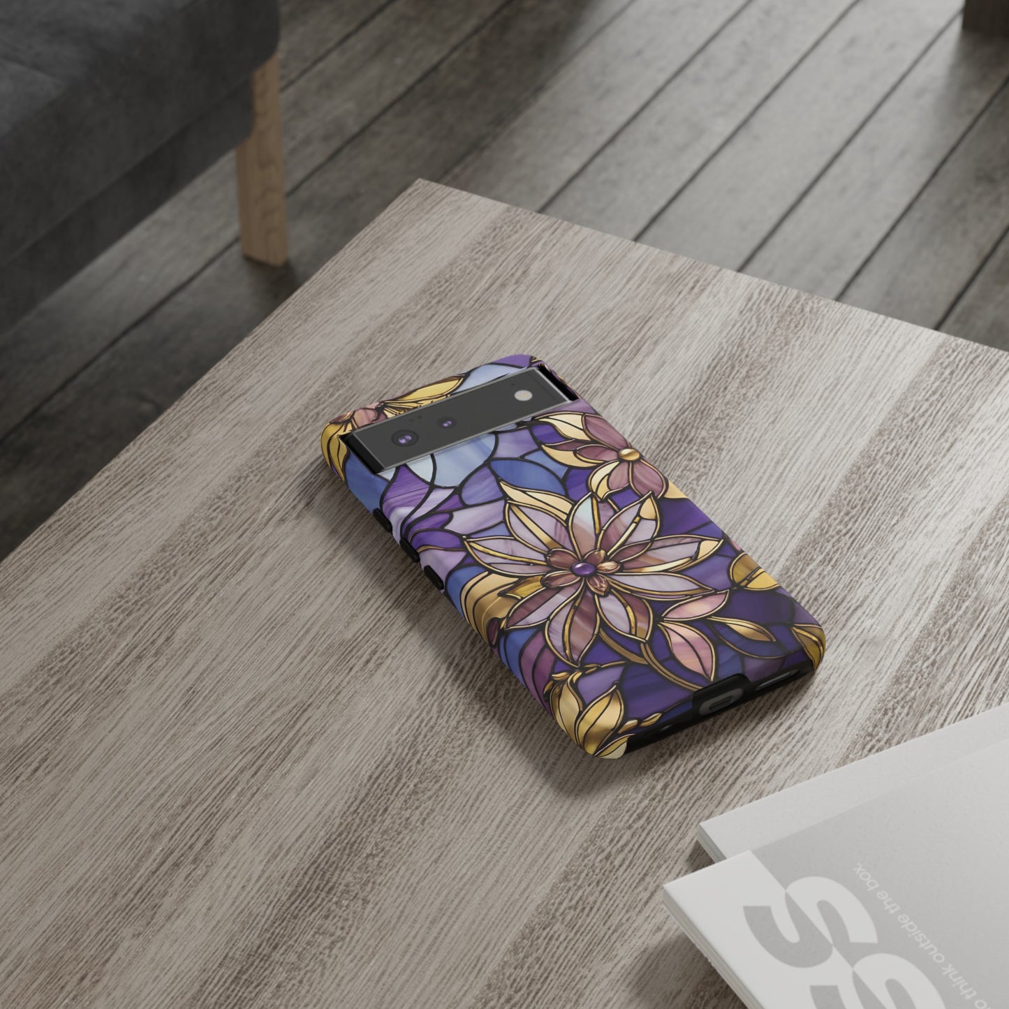 Stained Glass Floral Series 05