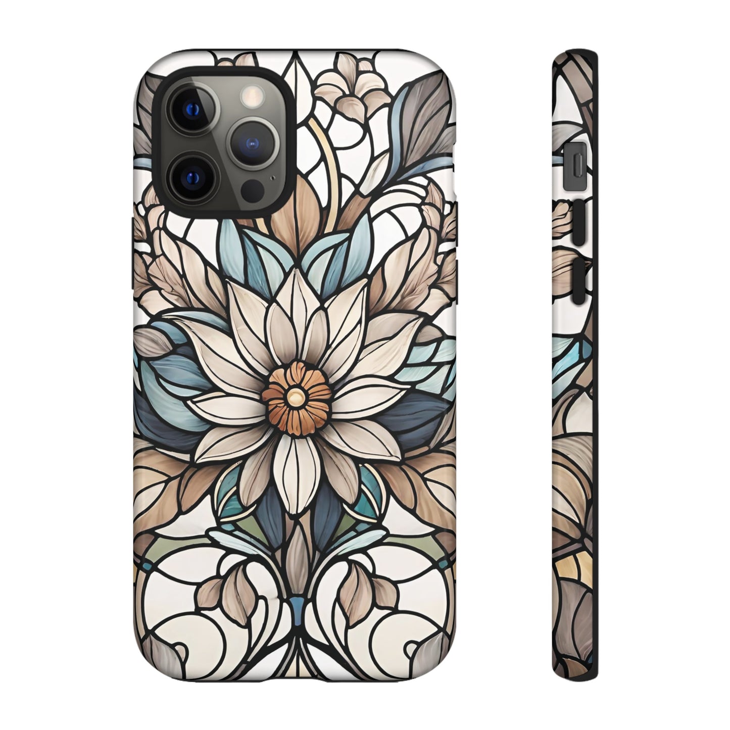 Stained Glass Floral Series 01