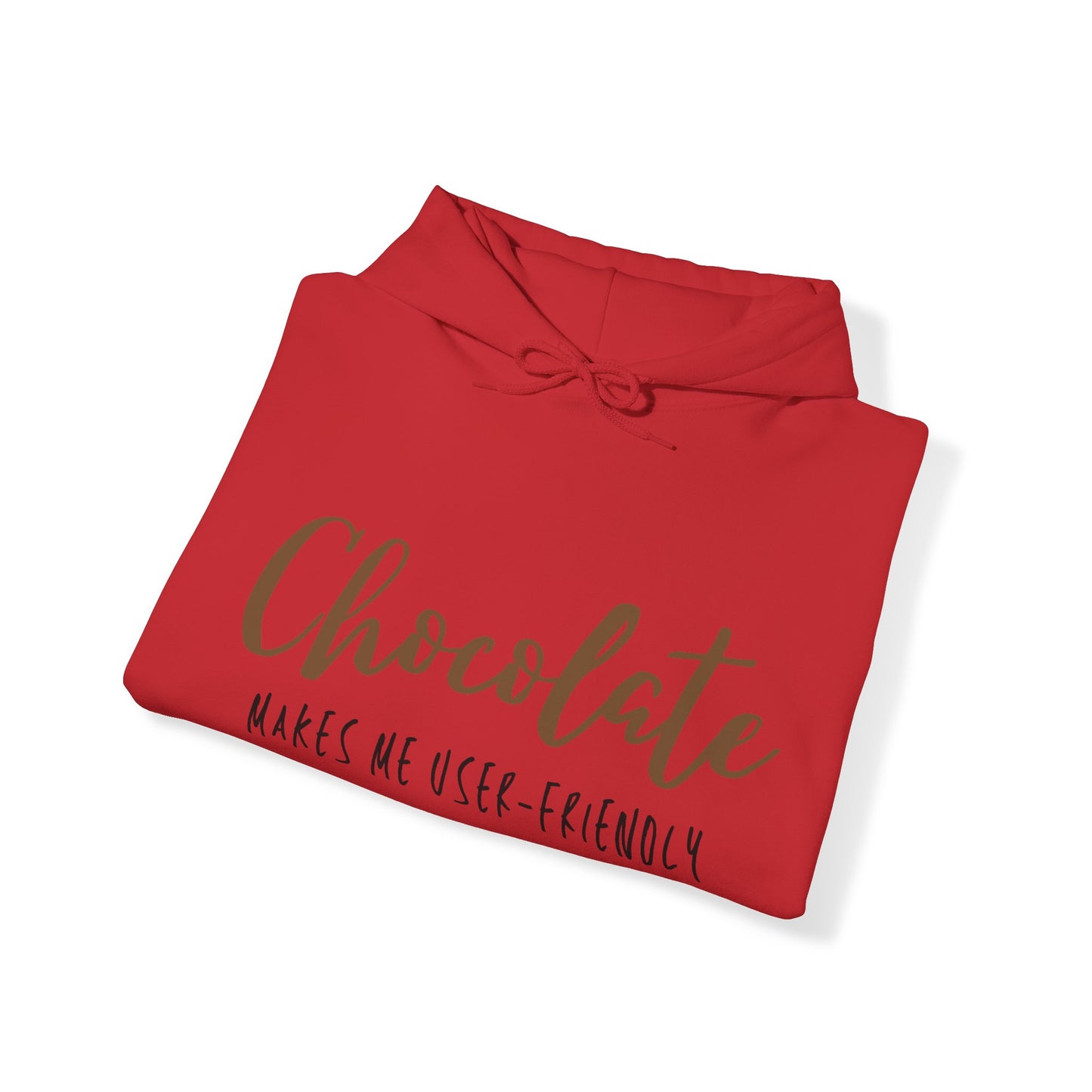 Chocolate Makes Me User-Friendly (Unisex Hoodie) - ShadowCrafts Studio