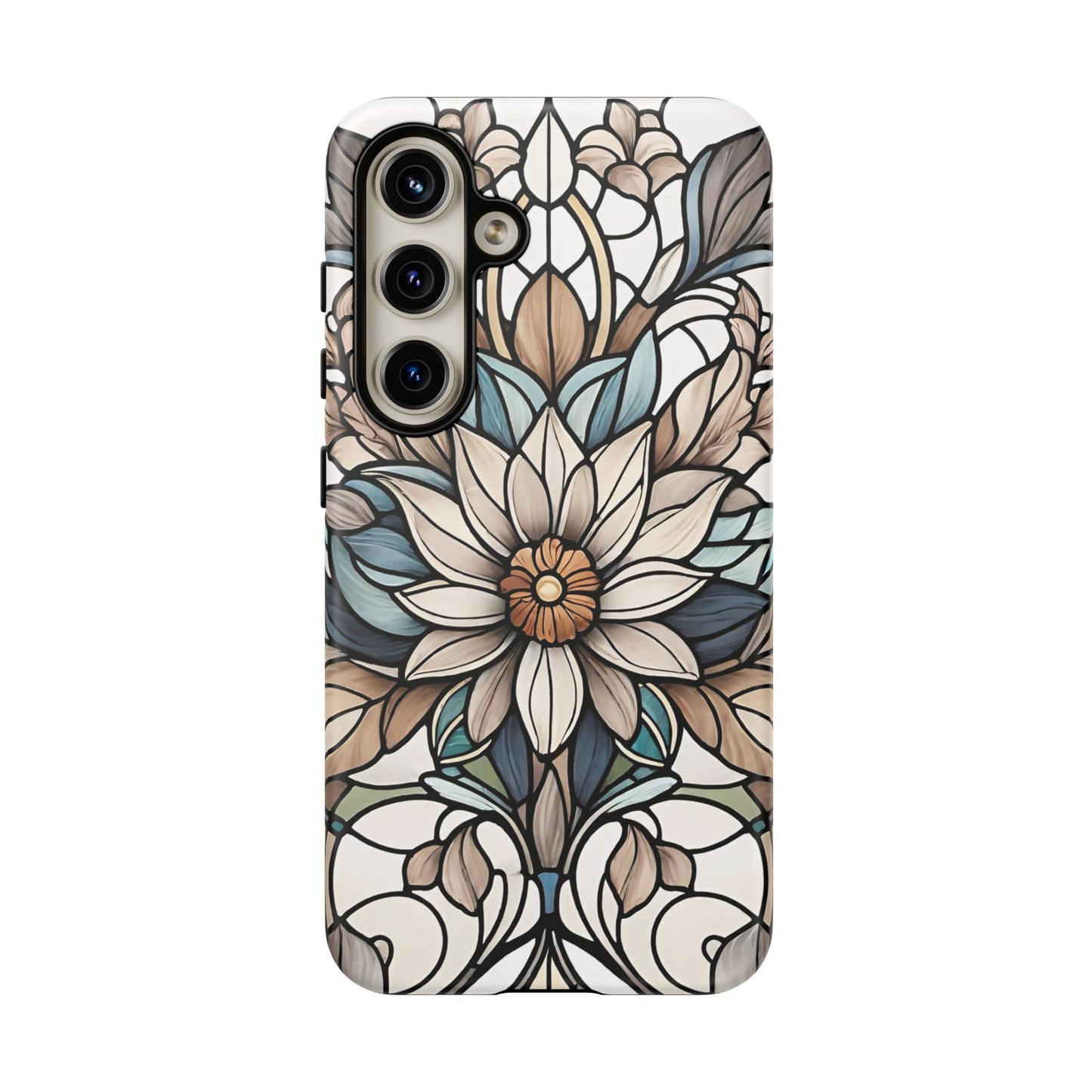Stained Glass Floral Series 01