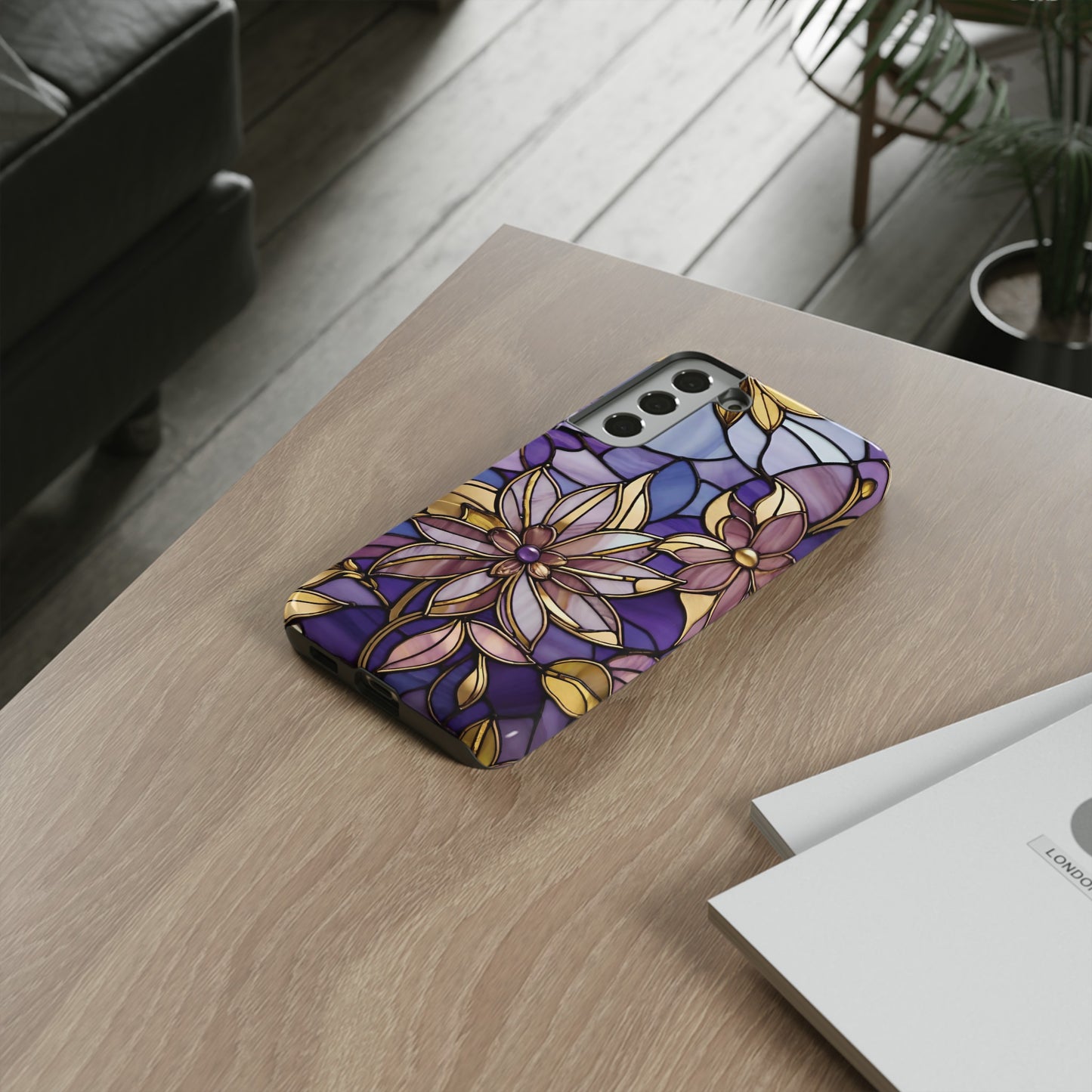Stained Glass Floral Series 05