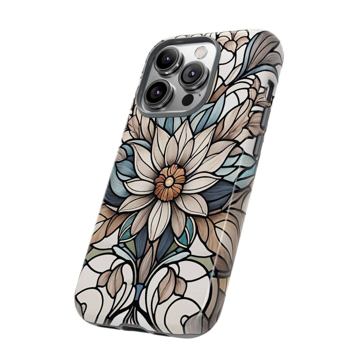 Stained Glass Floral Series 01