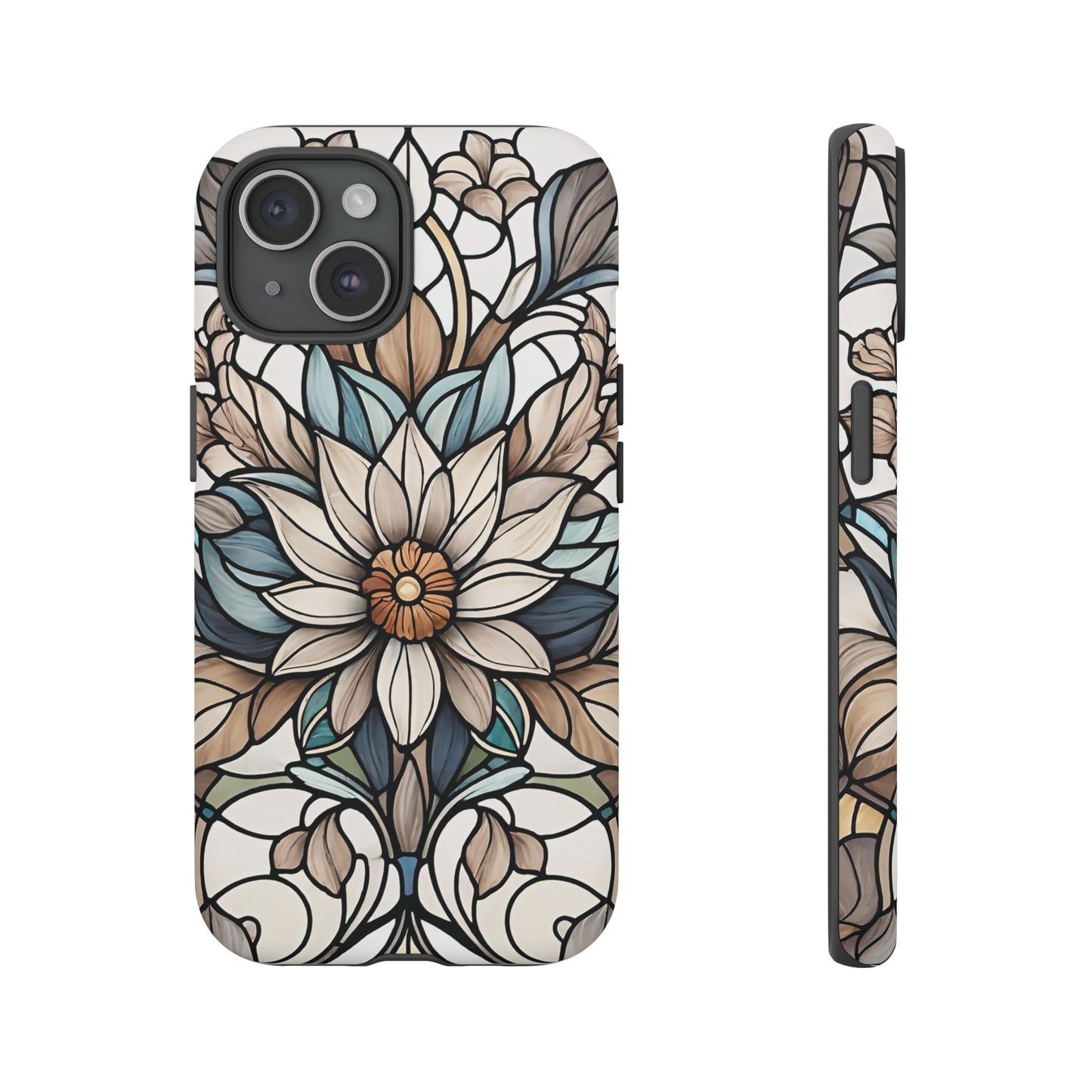 Stained Glass Floral Series 01