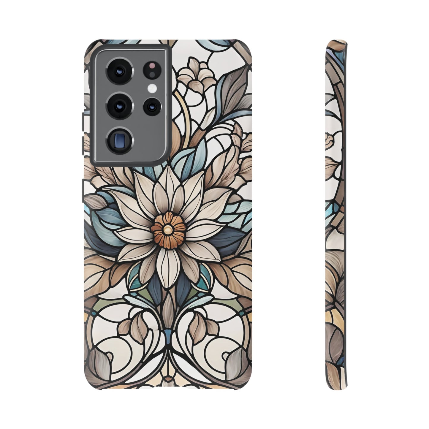 Stained Glass Floral Series 01