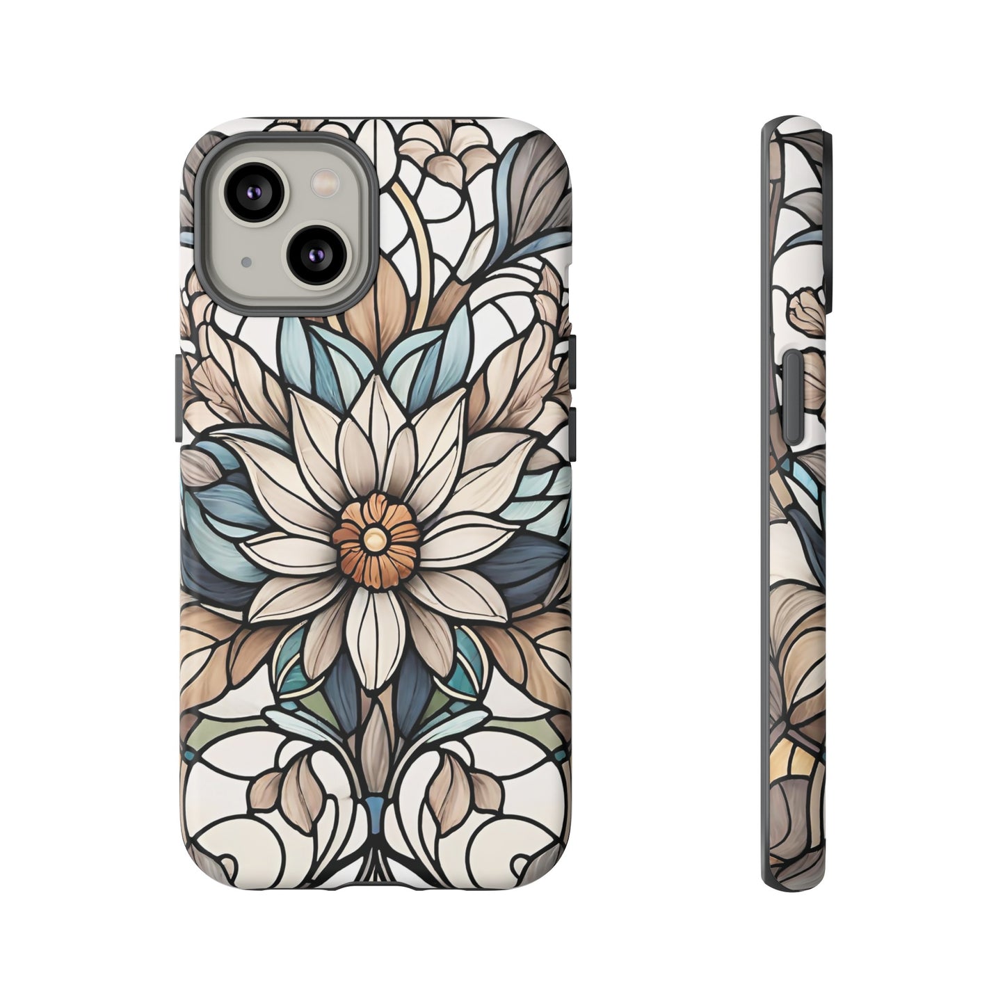Stained Glass Floral Series 01