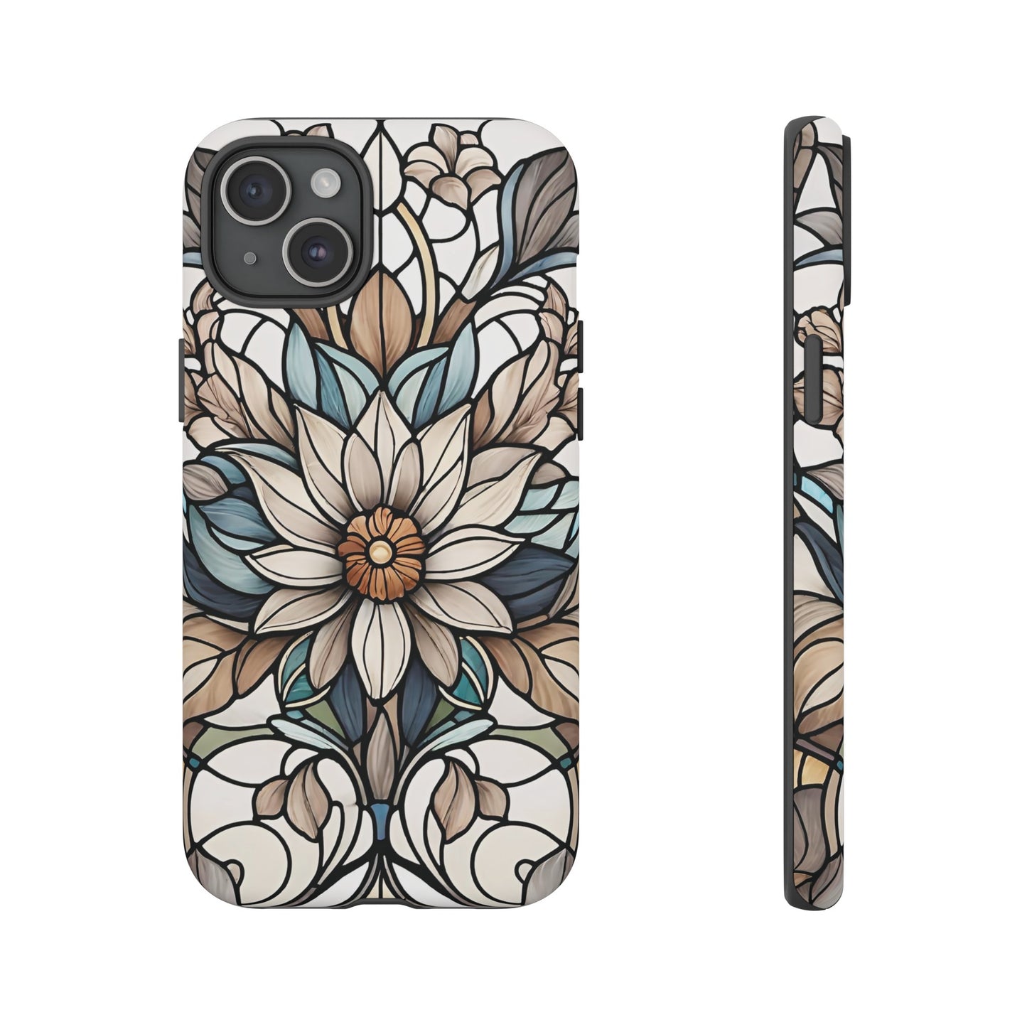 Stained Glass Floral Series 01