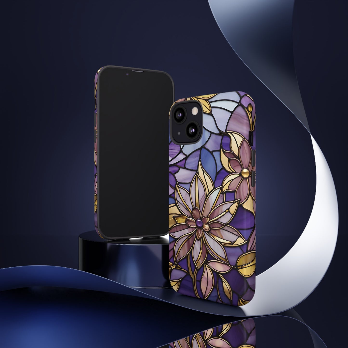 Stained Glass Floral Series 05