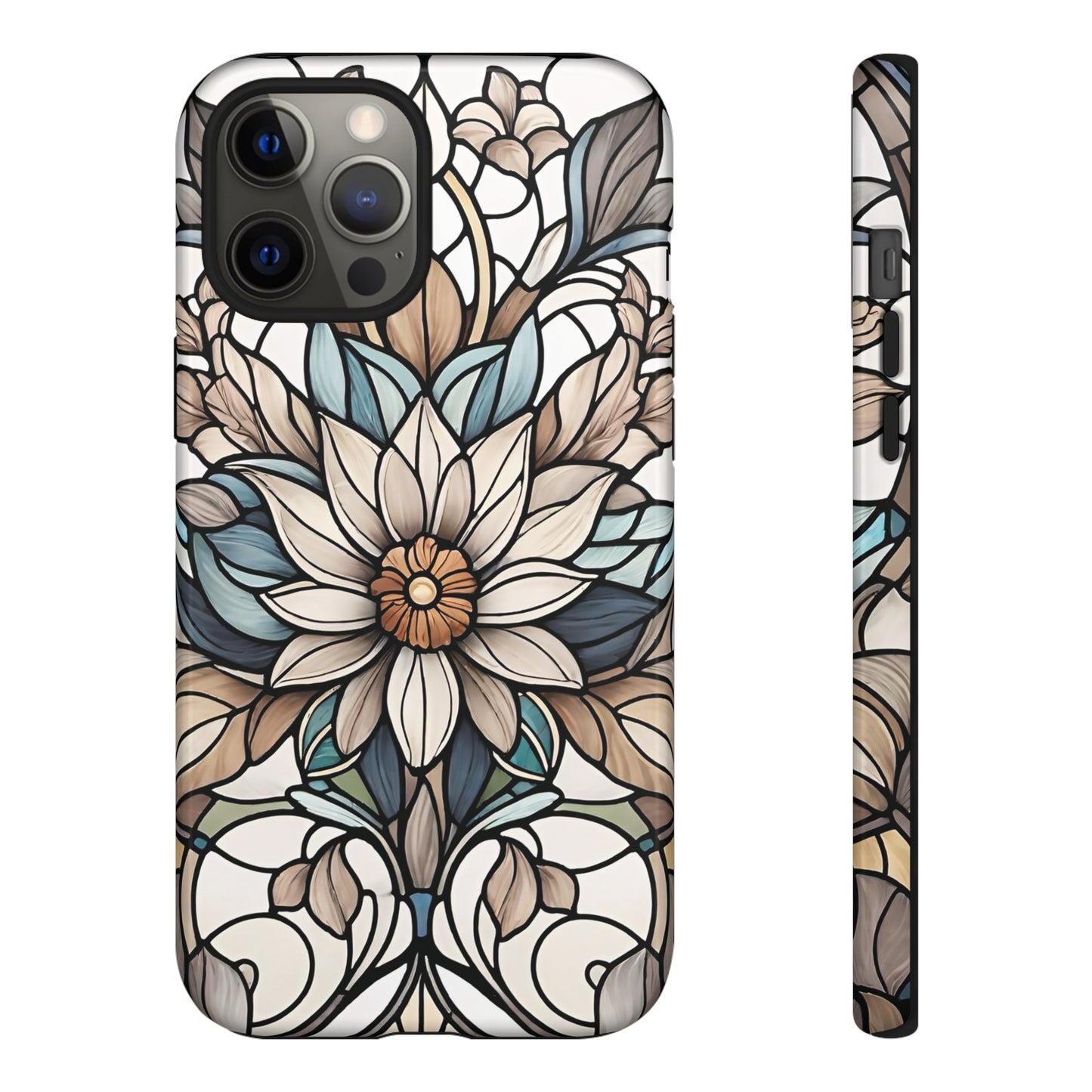 Stained Glass Floral Series 01