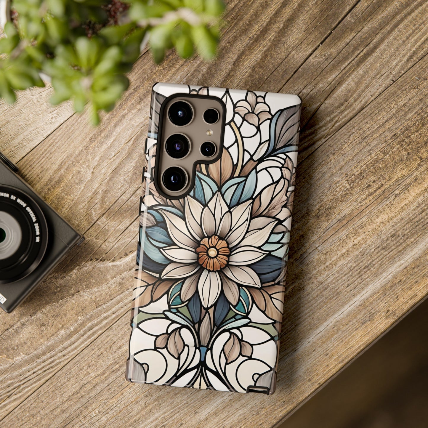 Stained Glass Floral Series 01