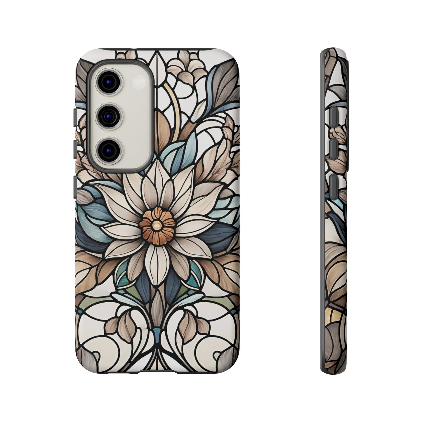 Stained Glass Floral Series 01